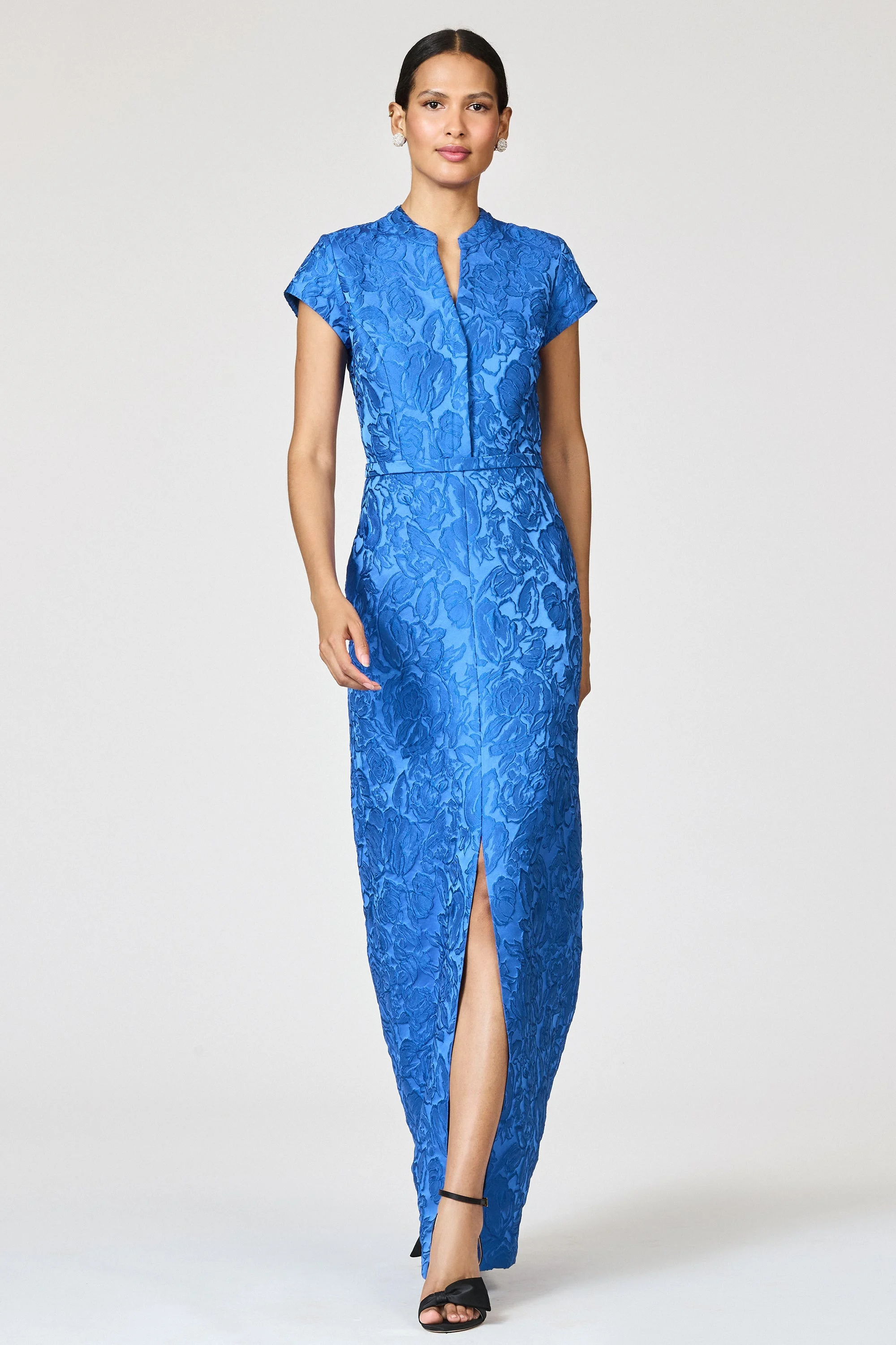 CLOQUE JUSTINE GOWN - MOONBEAM - 1