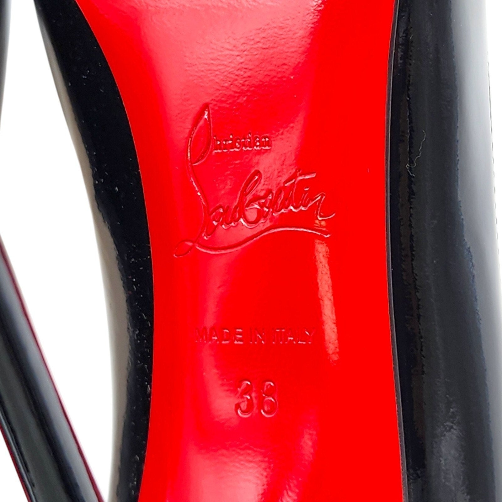 Christian Louboutin Patent Leather Kate 100mm Pumps in Black - 8