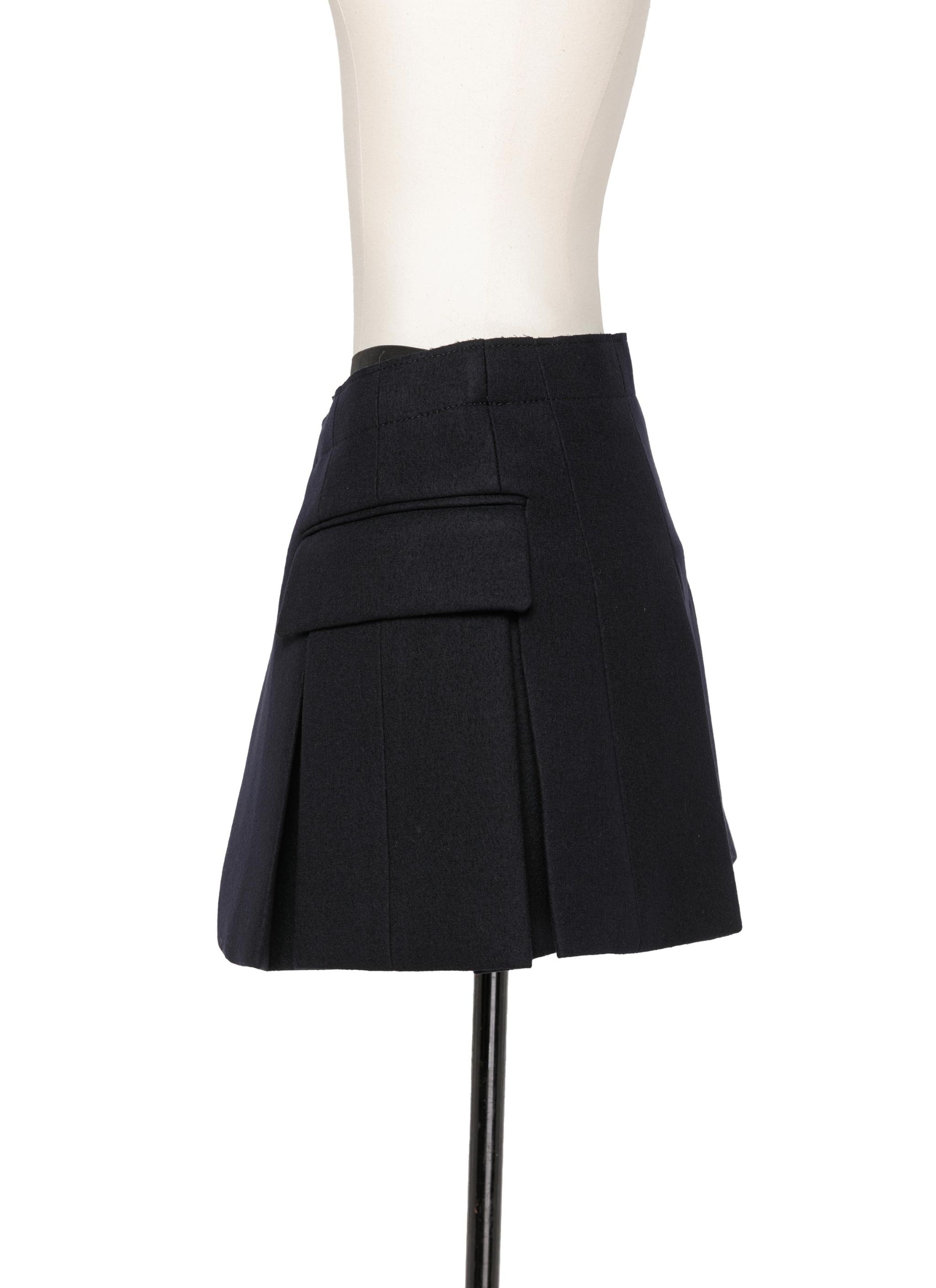 Wool Melton Shorts - 2
