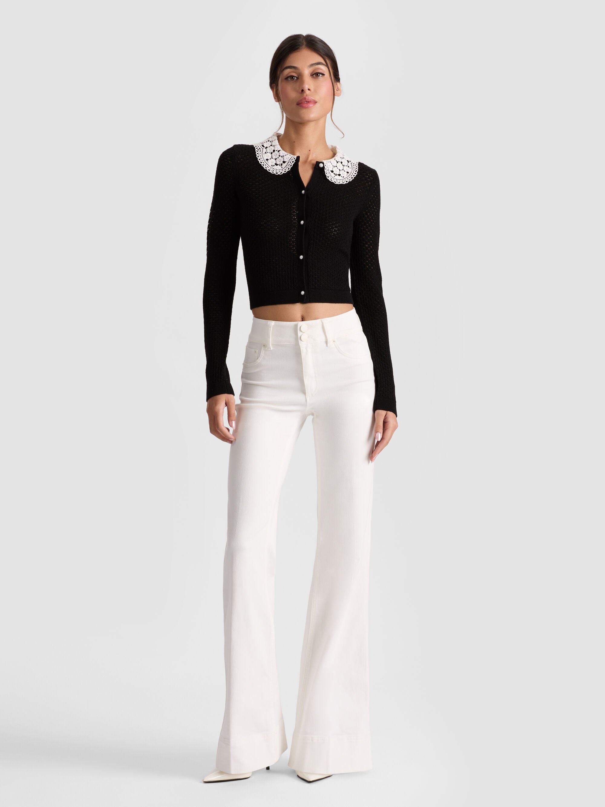 CARSON COLLARED CARDIGAN - 2