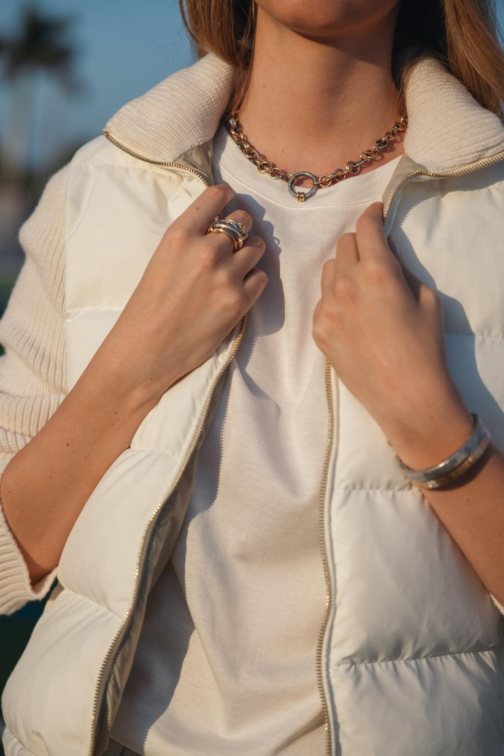Atlantis MX Pavé Necklace - 2