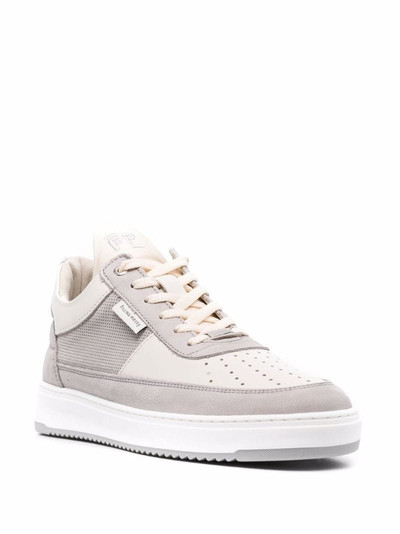 Filling Pieces panelled lace-up sneakers outlook