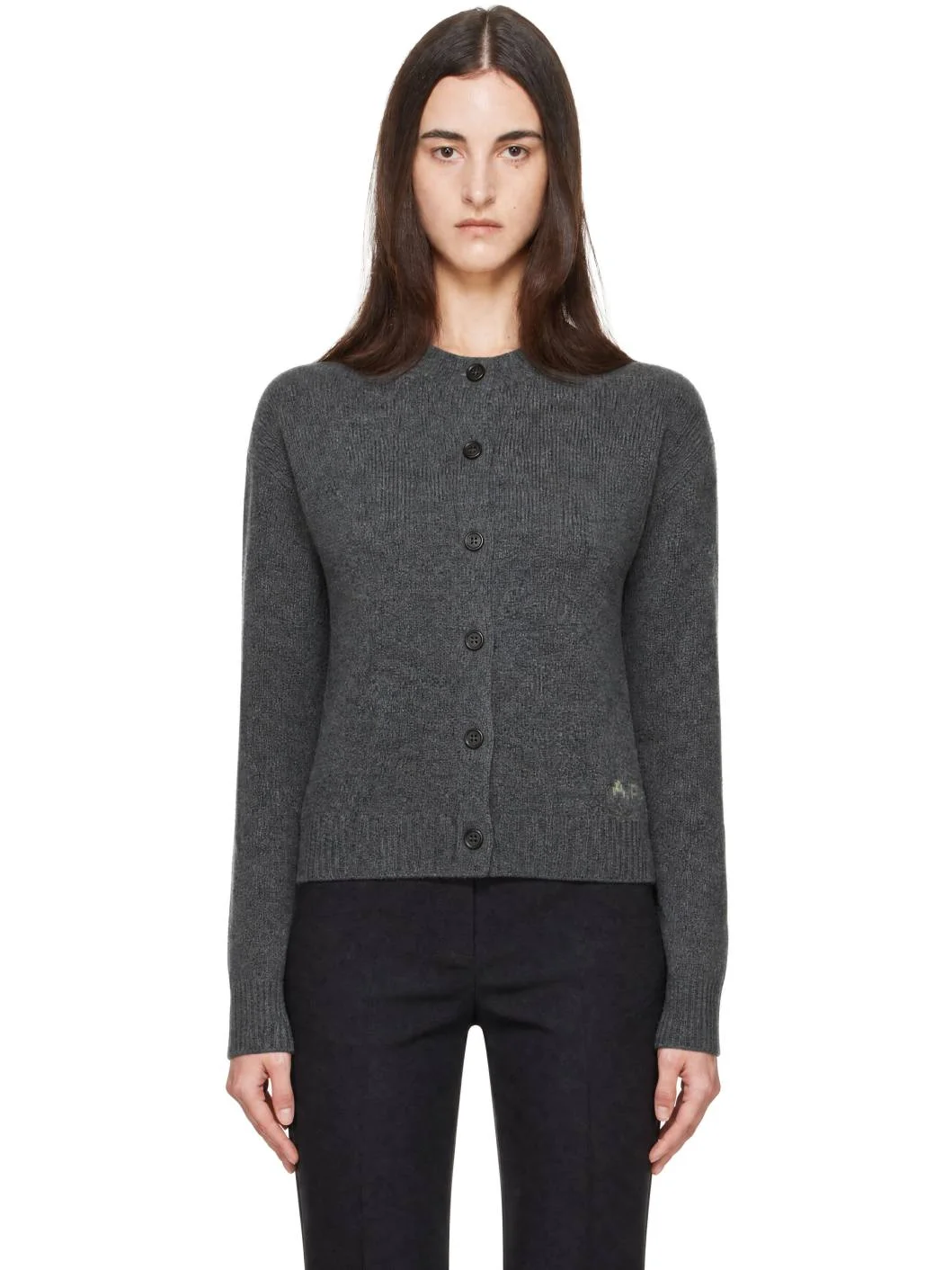 Gray Lila Cardigan - 1