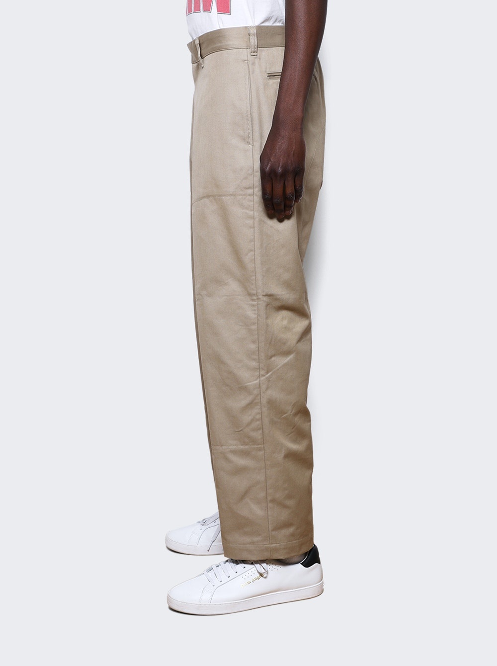 Wide Pants Chino Beige - 4