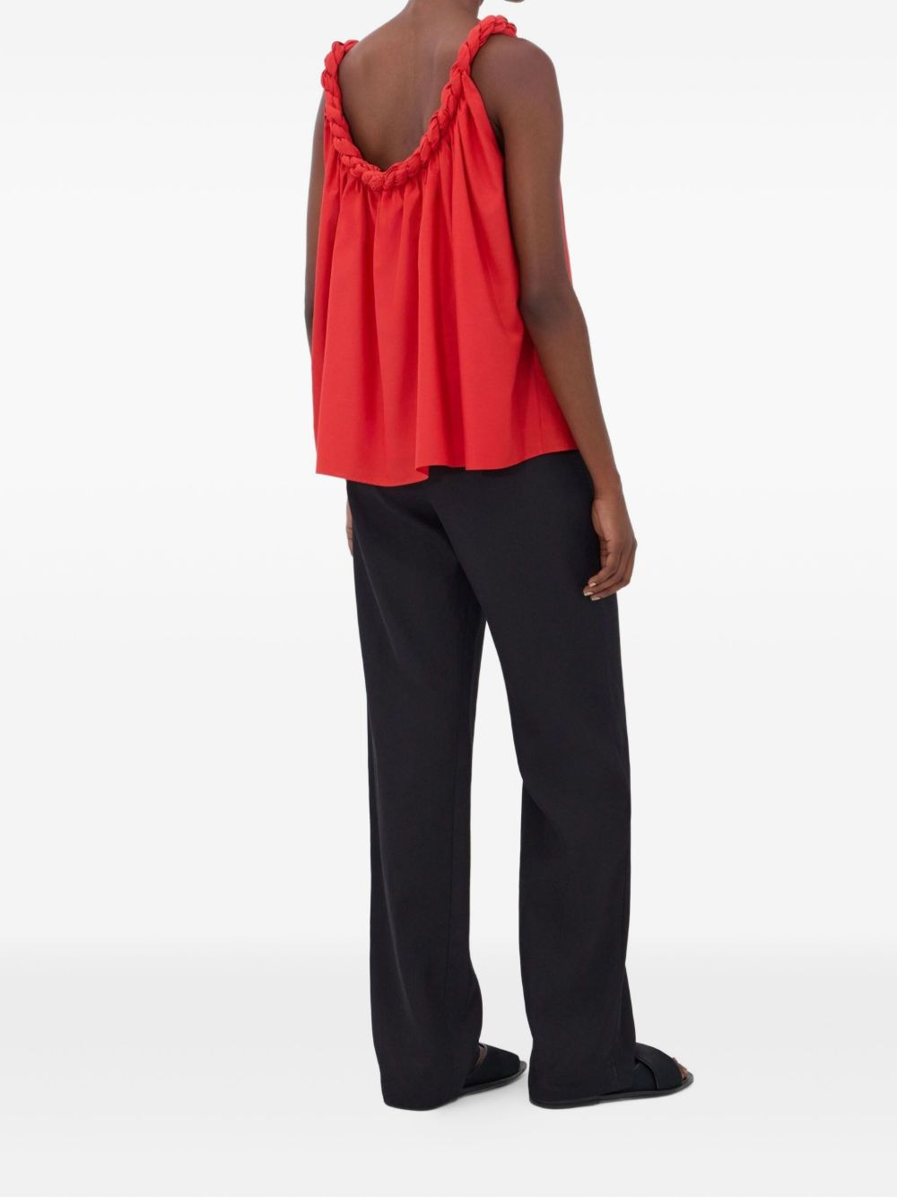 Garino twisted-neck top - 4