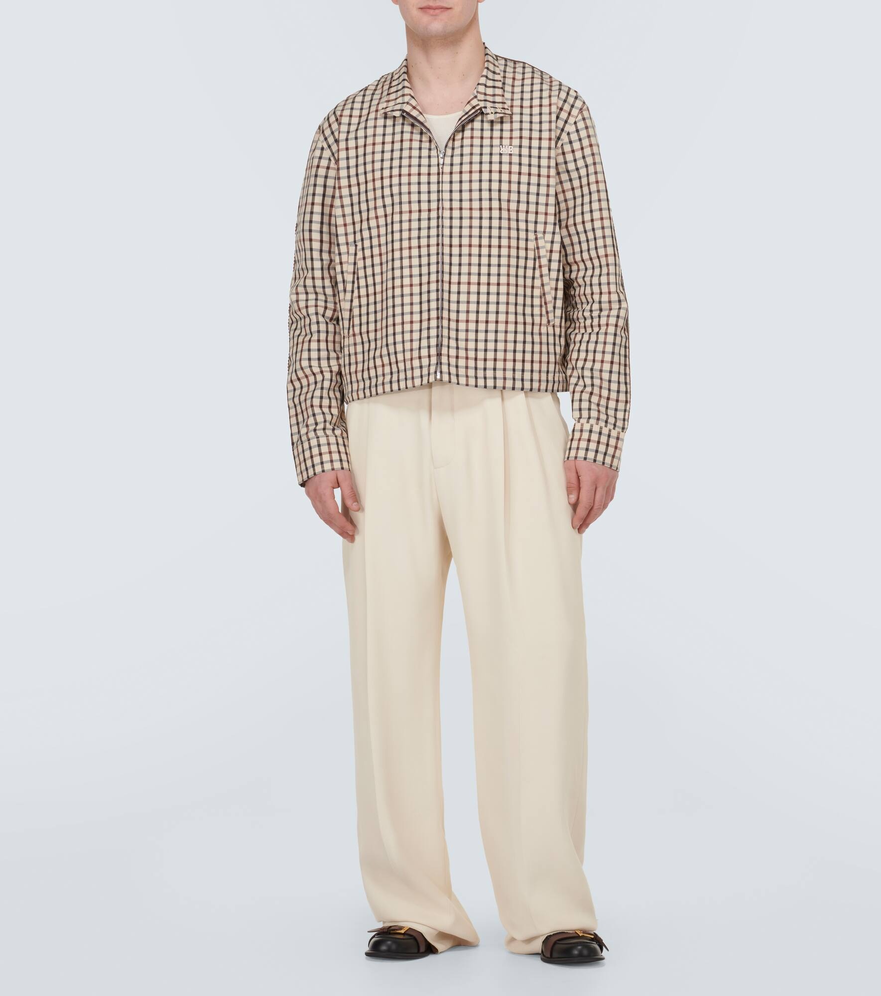 Path Harrington checked cotton jacket - 2