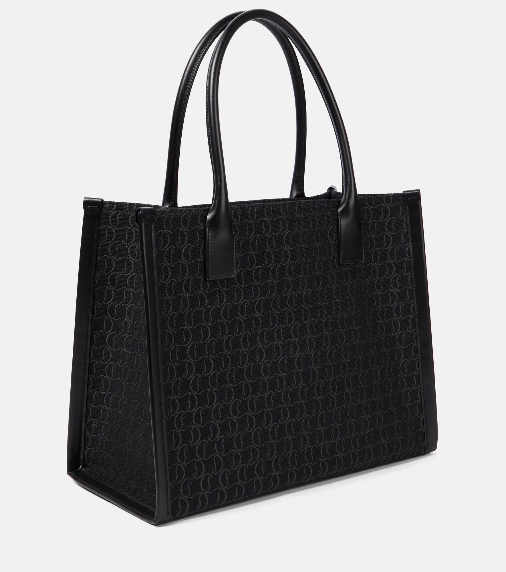 By My Side E/W Large canvas tote bag - 4