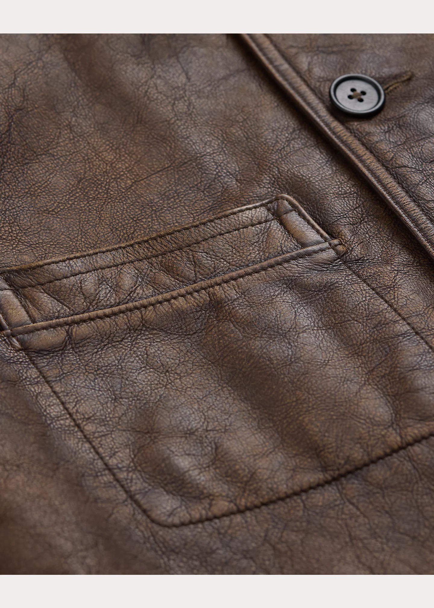 Leather Car Coat - 5
