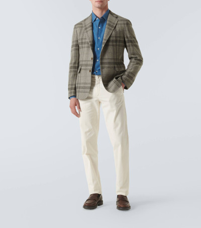 Ralph Lauren Checked wool blazer outlook