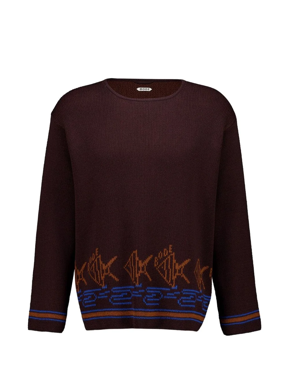 school fish cotton knitwear - 1