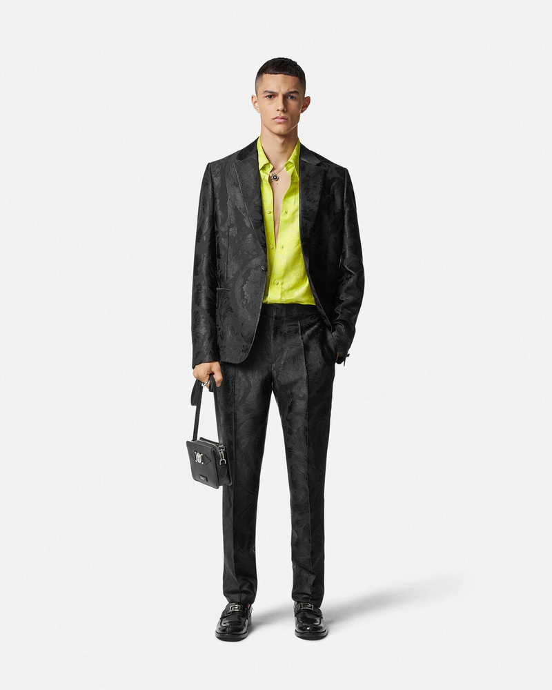 VERSACE Barocco Silk-Blend Shirt outlook
