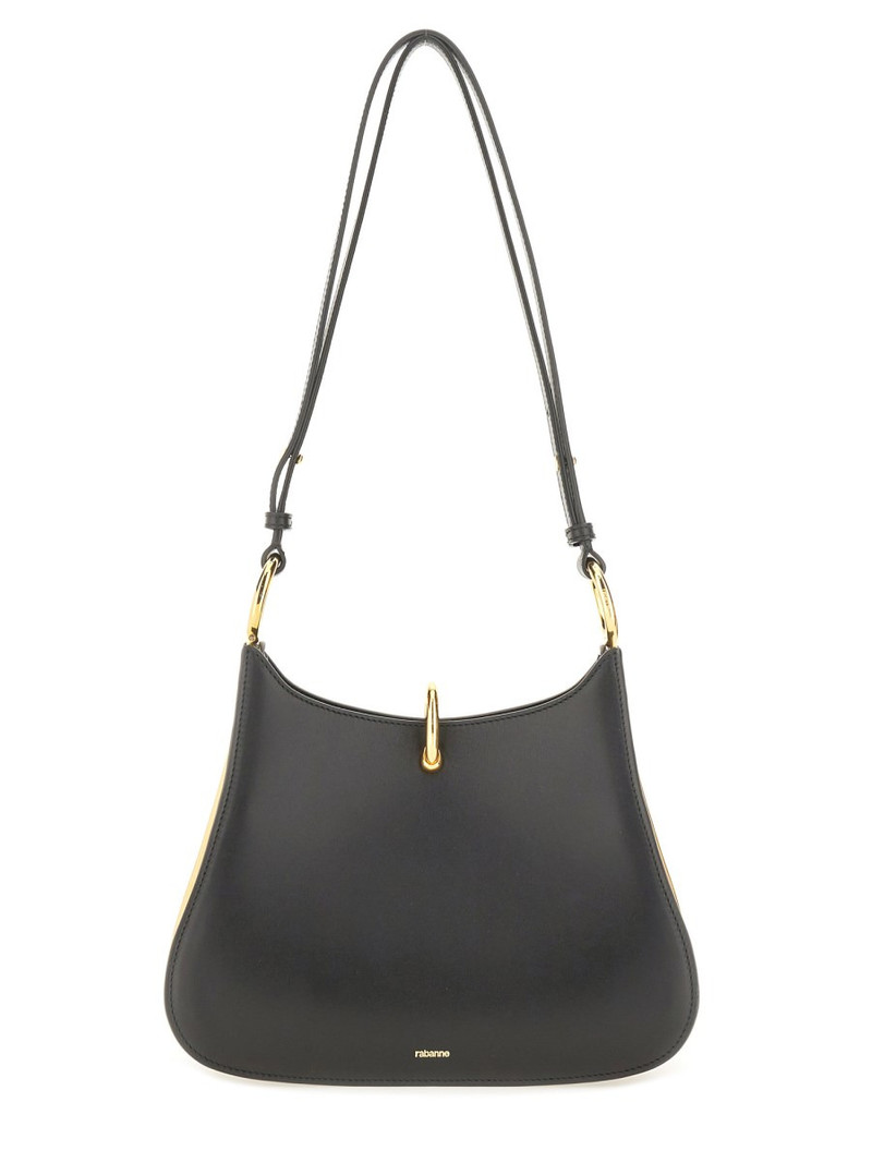 MEDIUM LEATHER RING BAG - 1