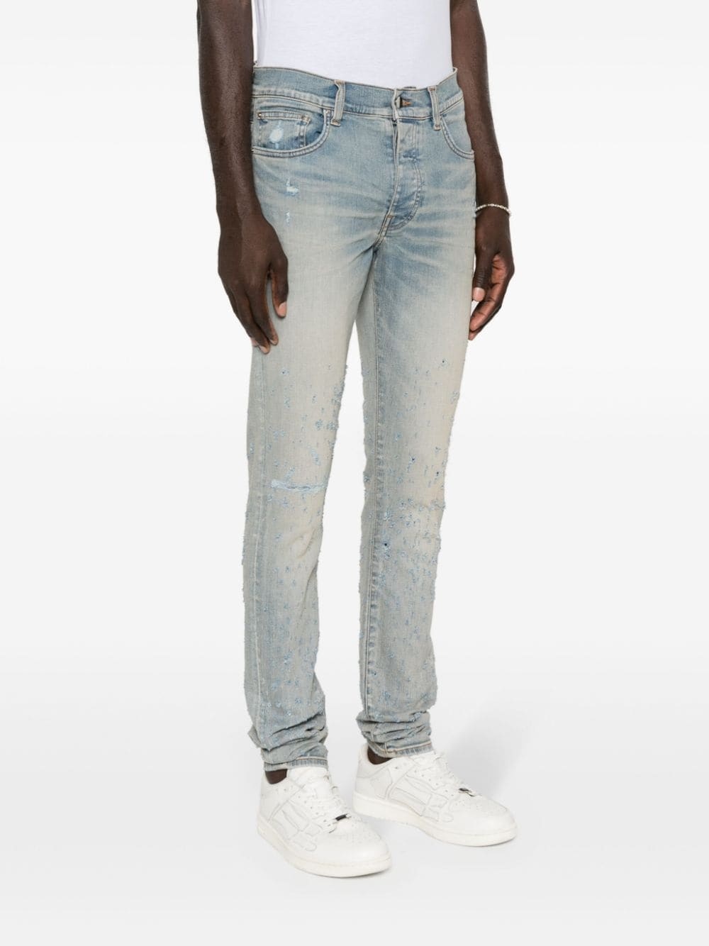 Shotgun mid-rise skinny jeans - 3