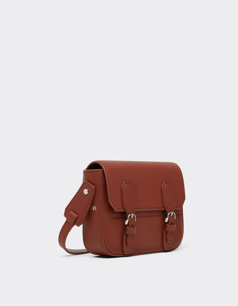Ferrari Mini leather messenger bag outlook
