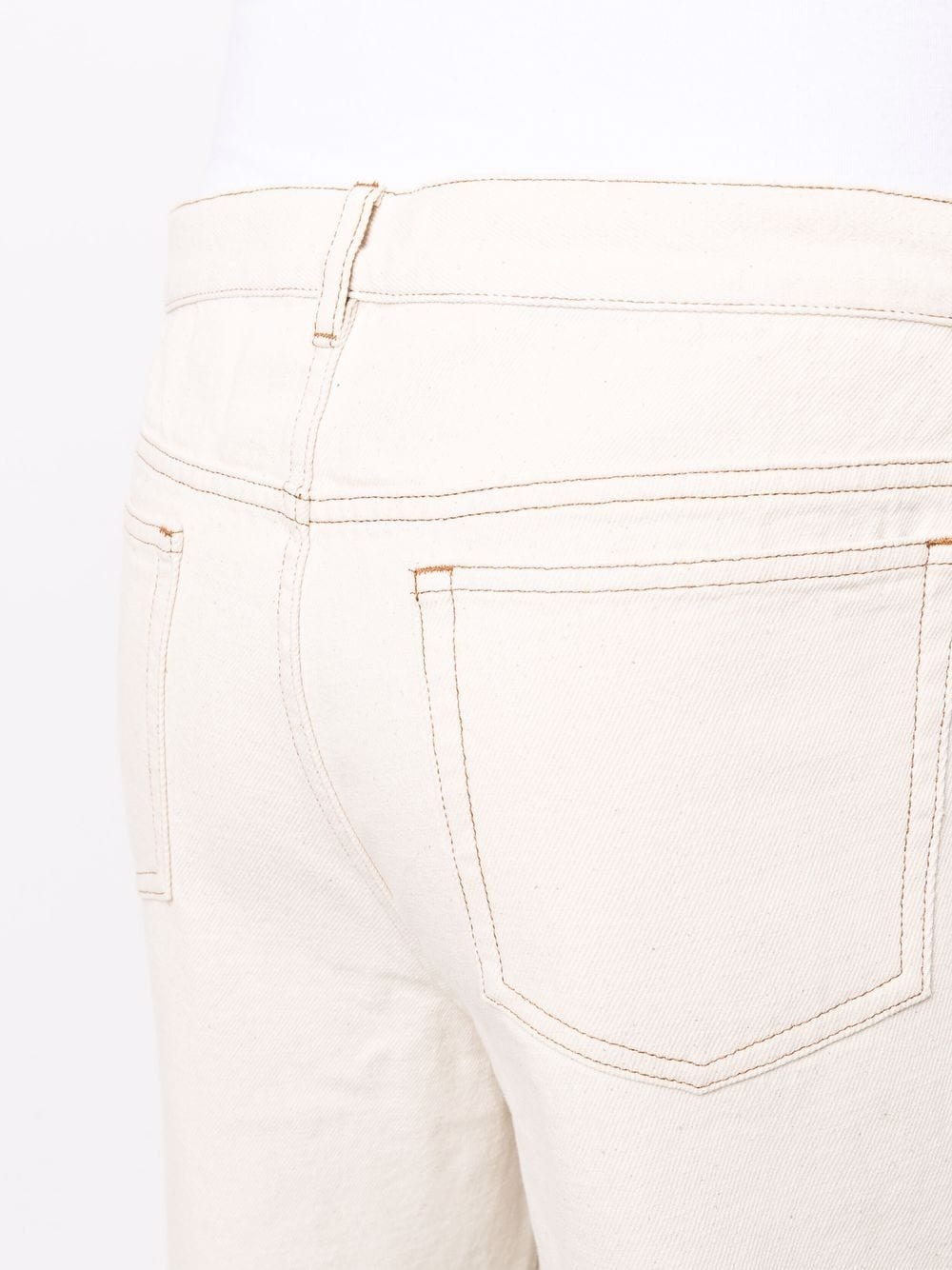straight-leg cotton jeans - 5