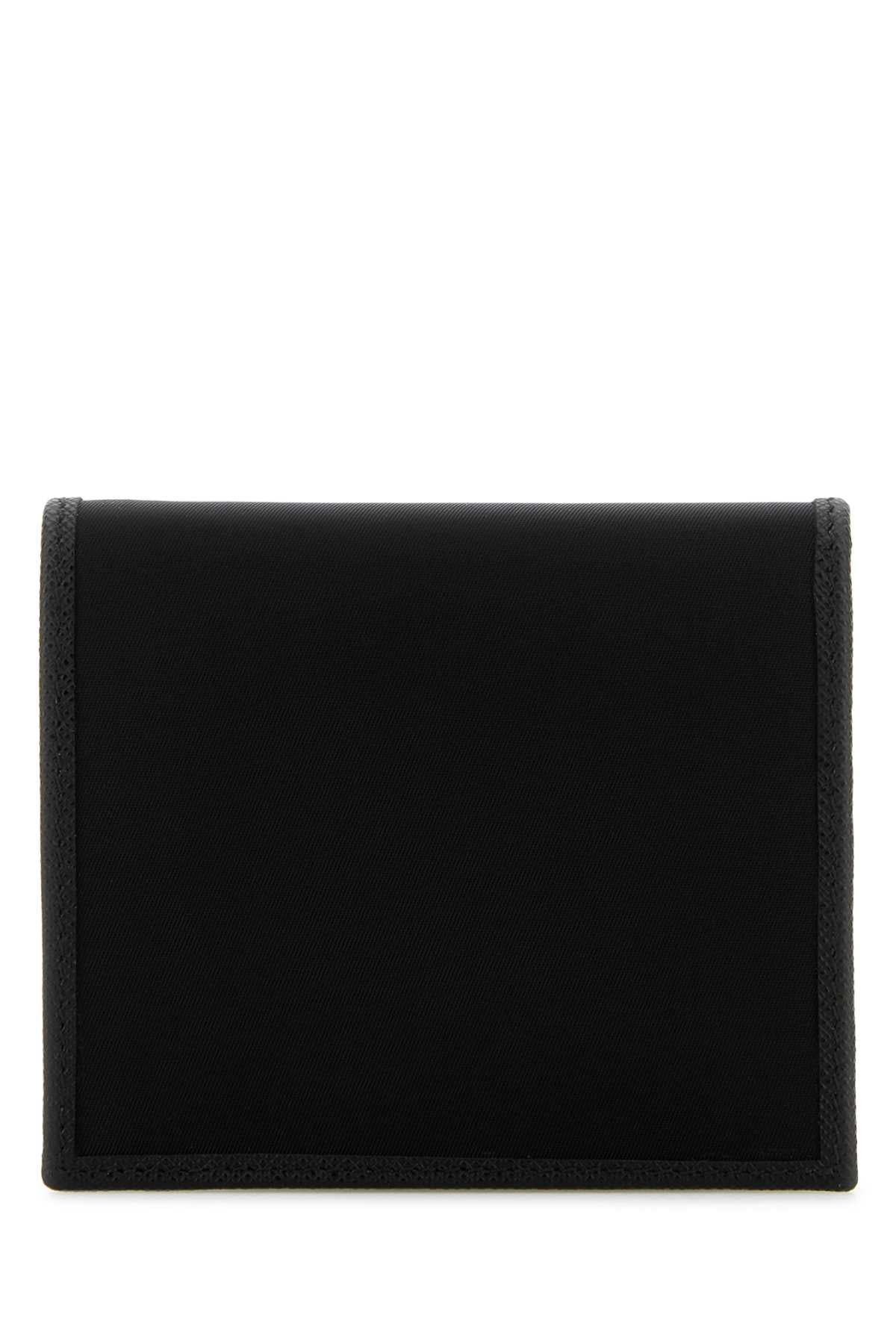 Prada Men Black Nylon Wallet - 3