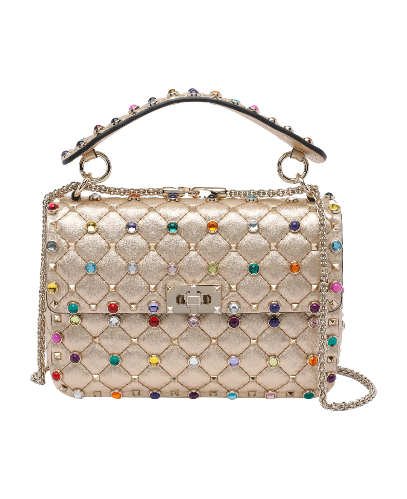 Medium Rockstud Spike Handbag - 1