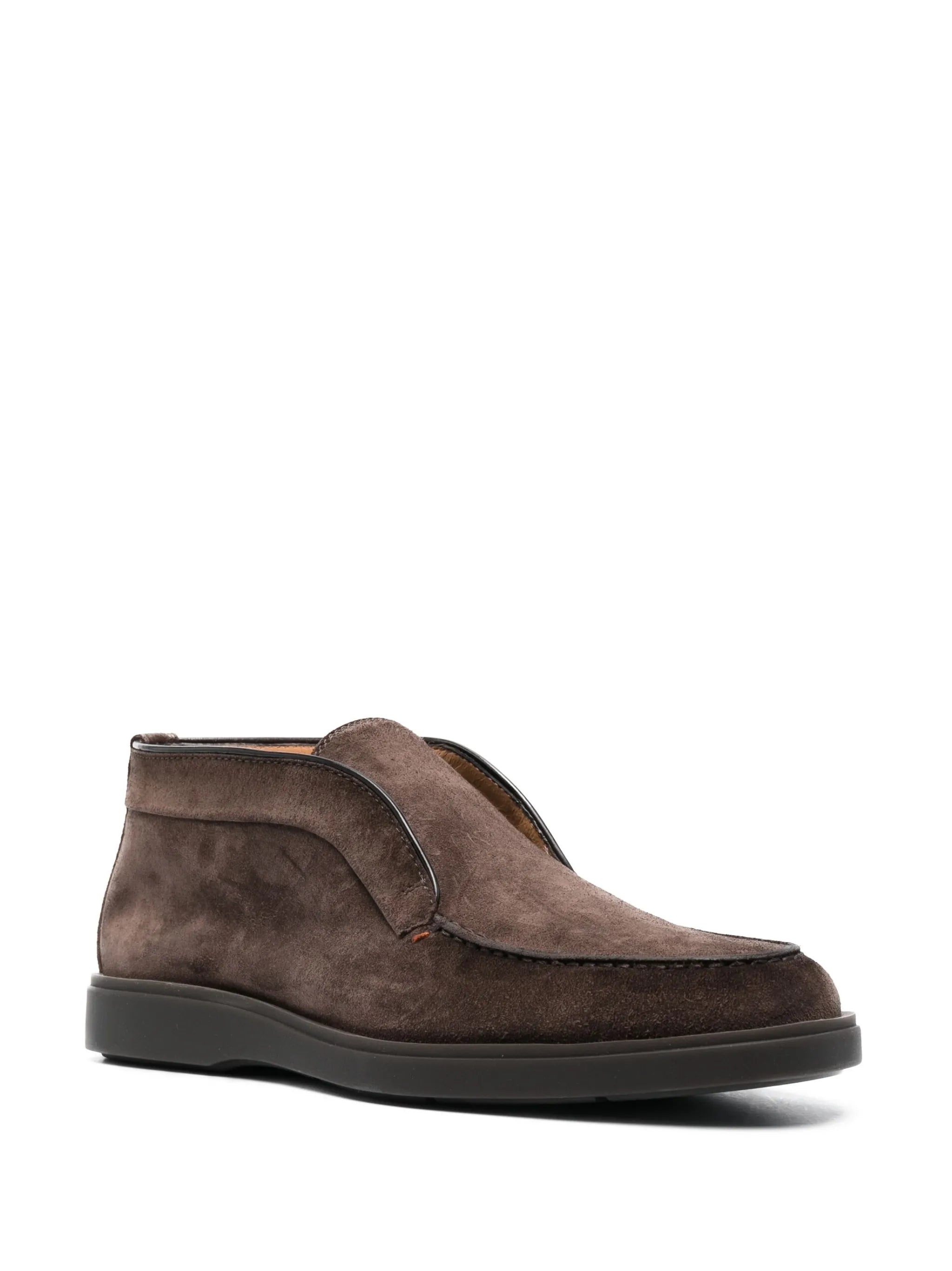 Desert Slip-on Suede Boots - 4