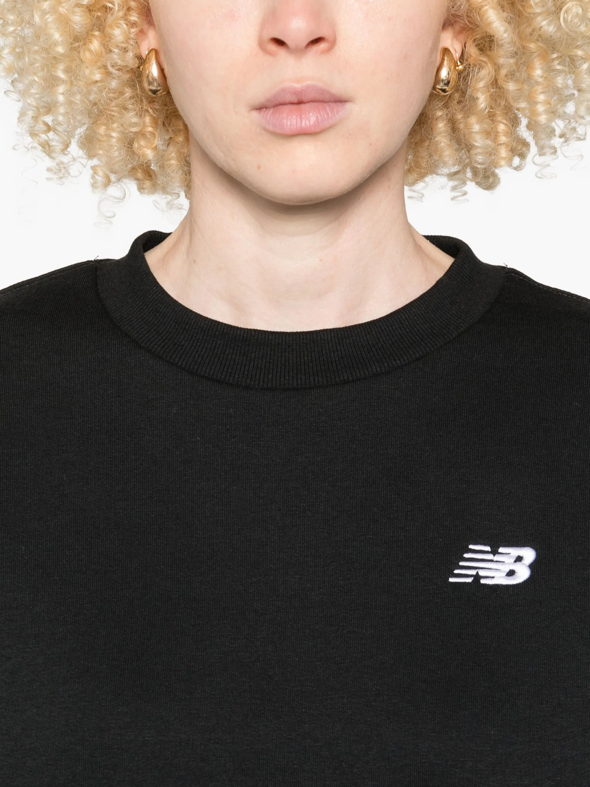 New Balance Logo-embroidered Crew Neck Sweatshirt - 3