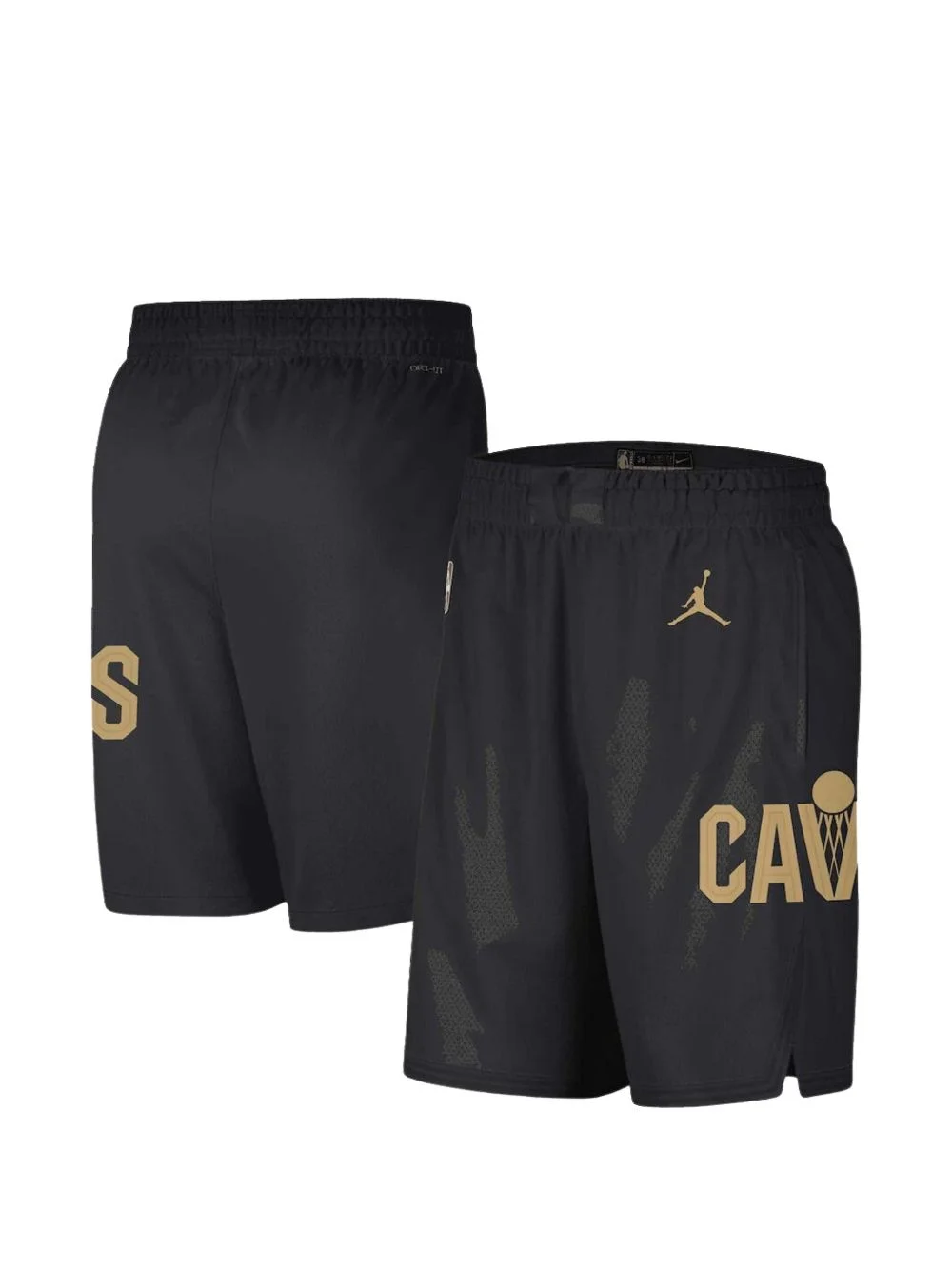 NBA Cavs logo-print shorts - 1