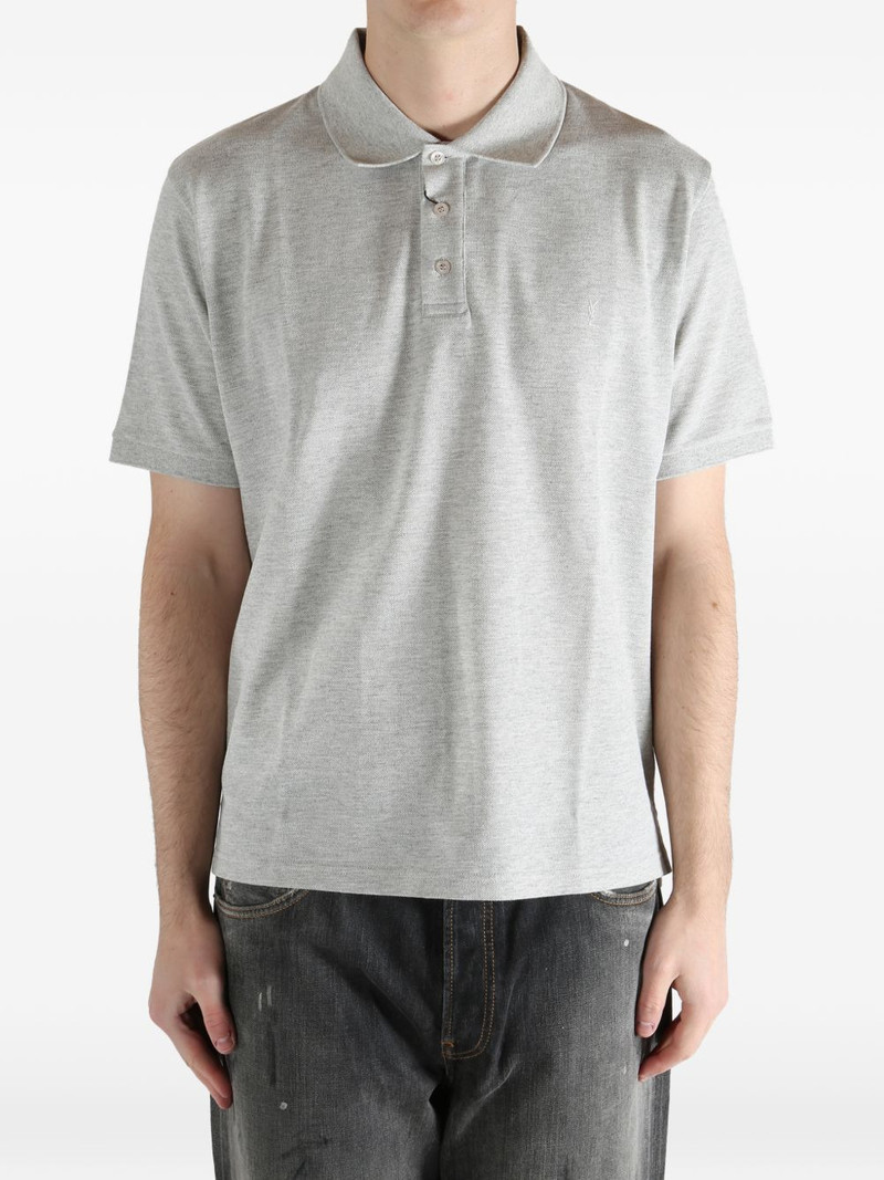 SAINT LAURENT short-sleeve polo shirt outlook