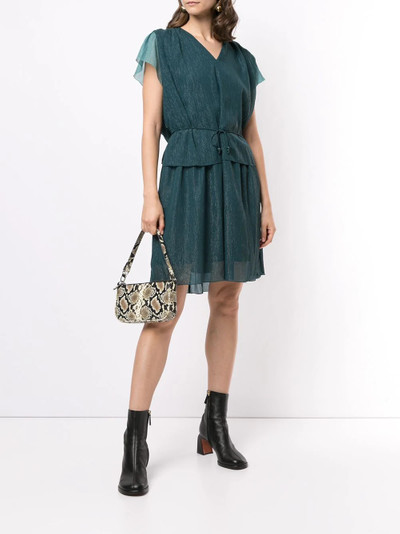 KENZO V-neck belted dress  outlook