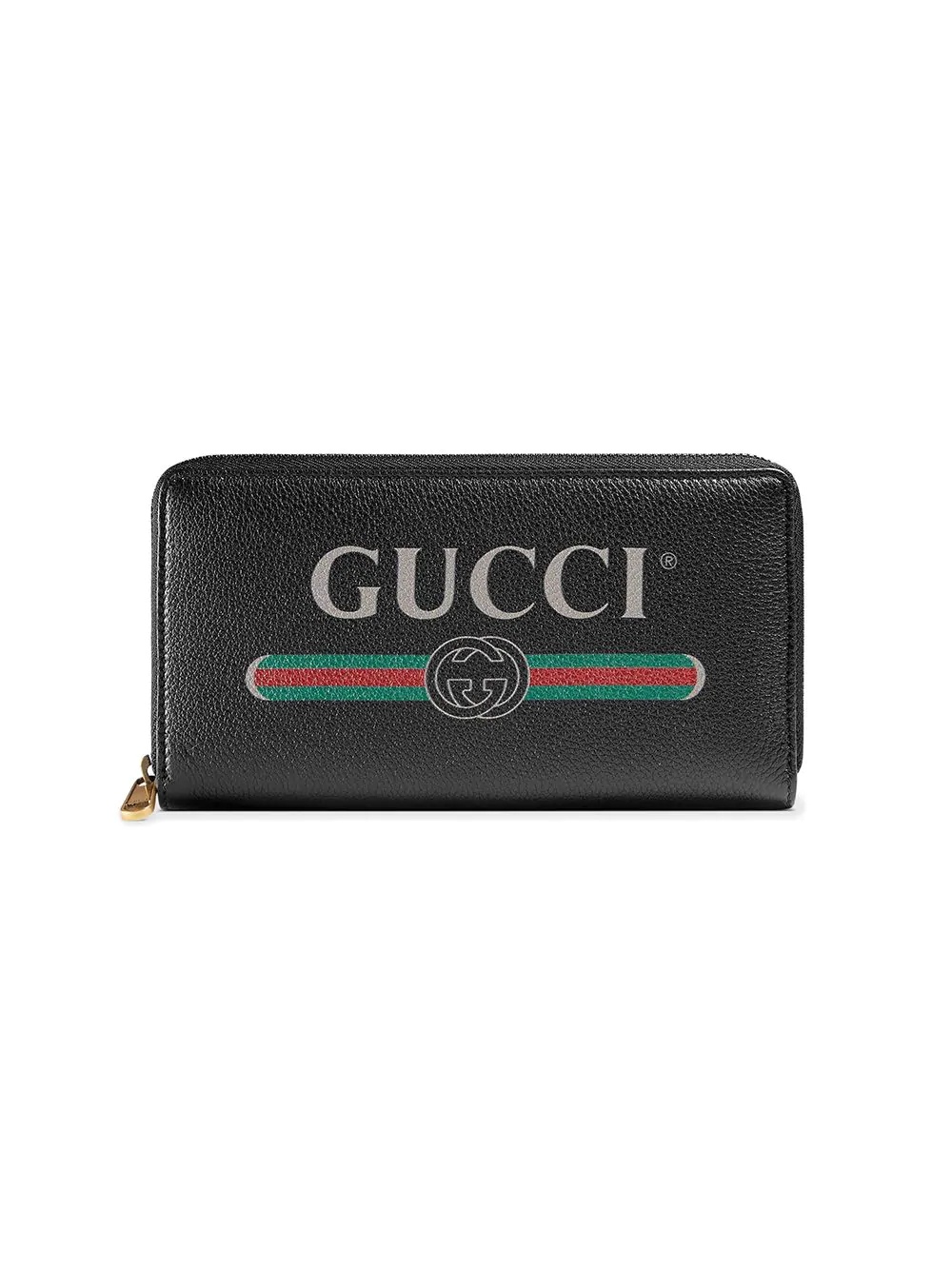 logo zip around wallet - 1