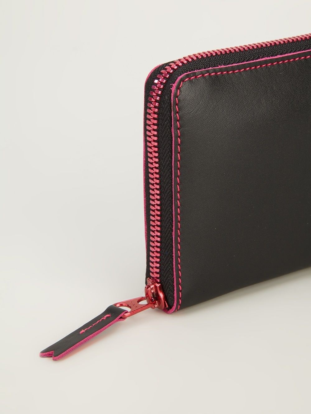 zip-around leather wallet - 4