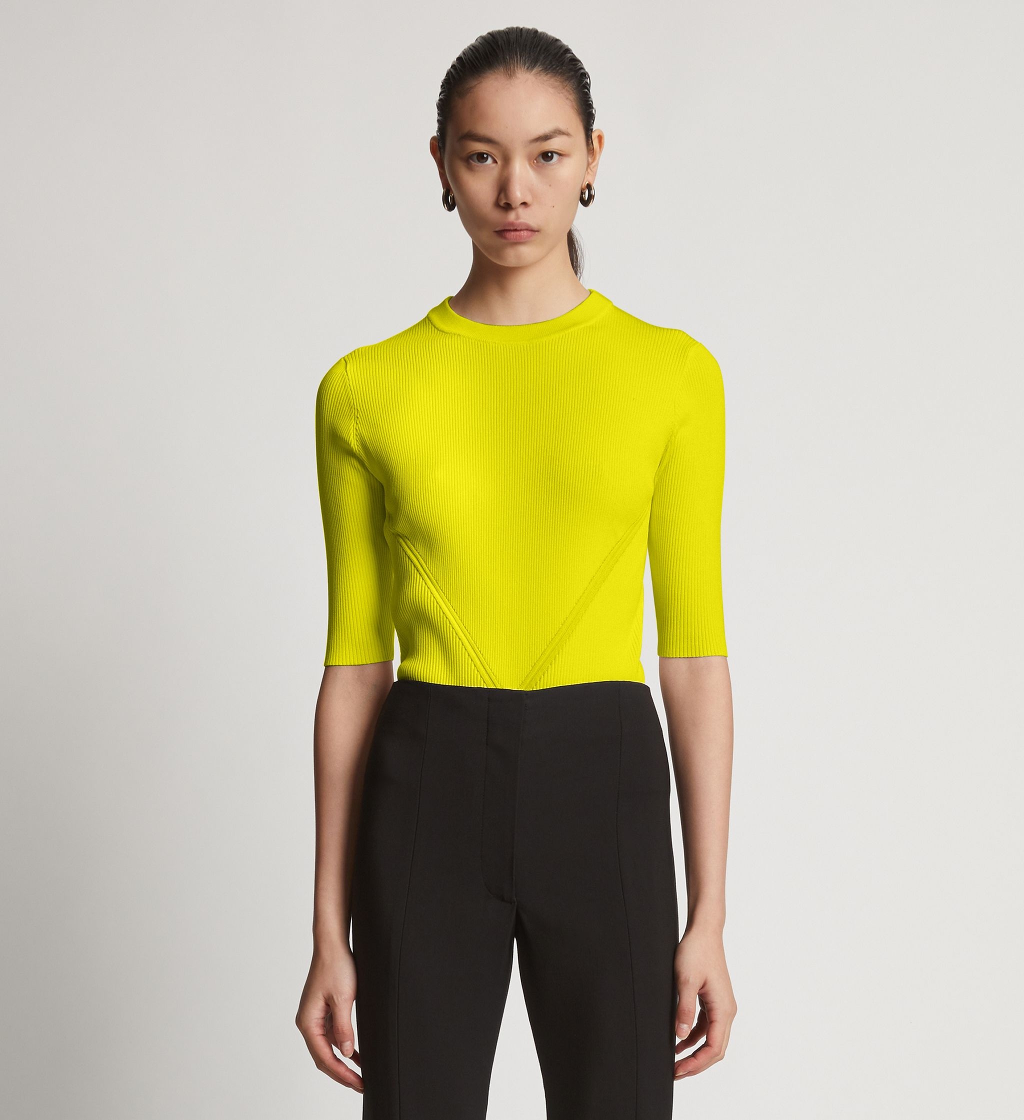 Clean Viscose Short Sleeve Top - 2