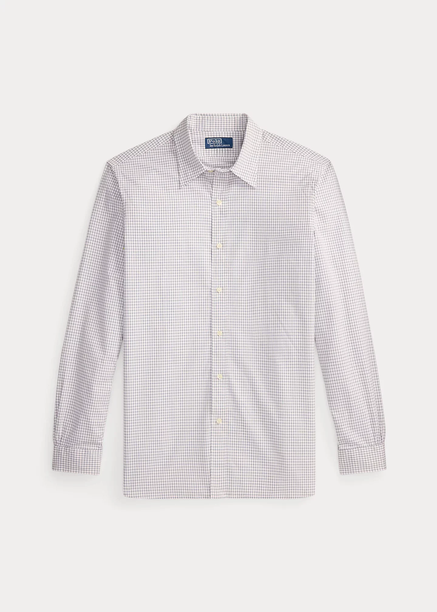 Classic Fit Checked Poplin Shirt - 1