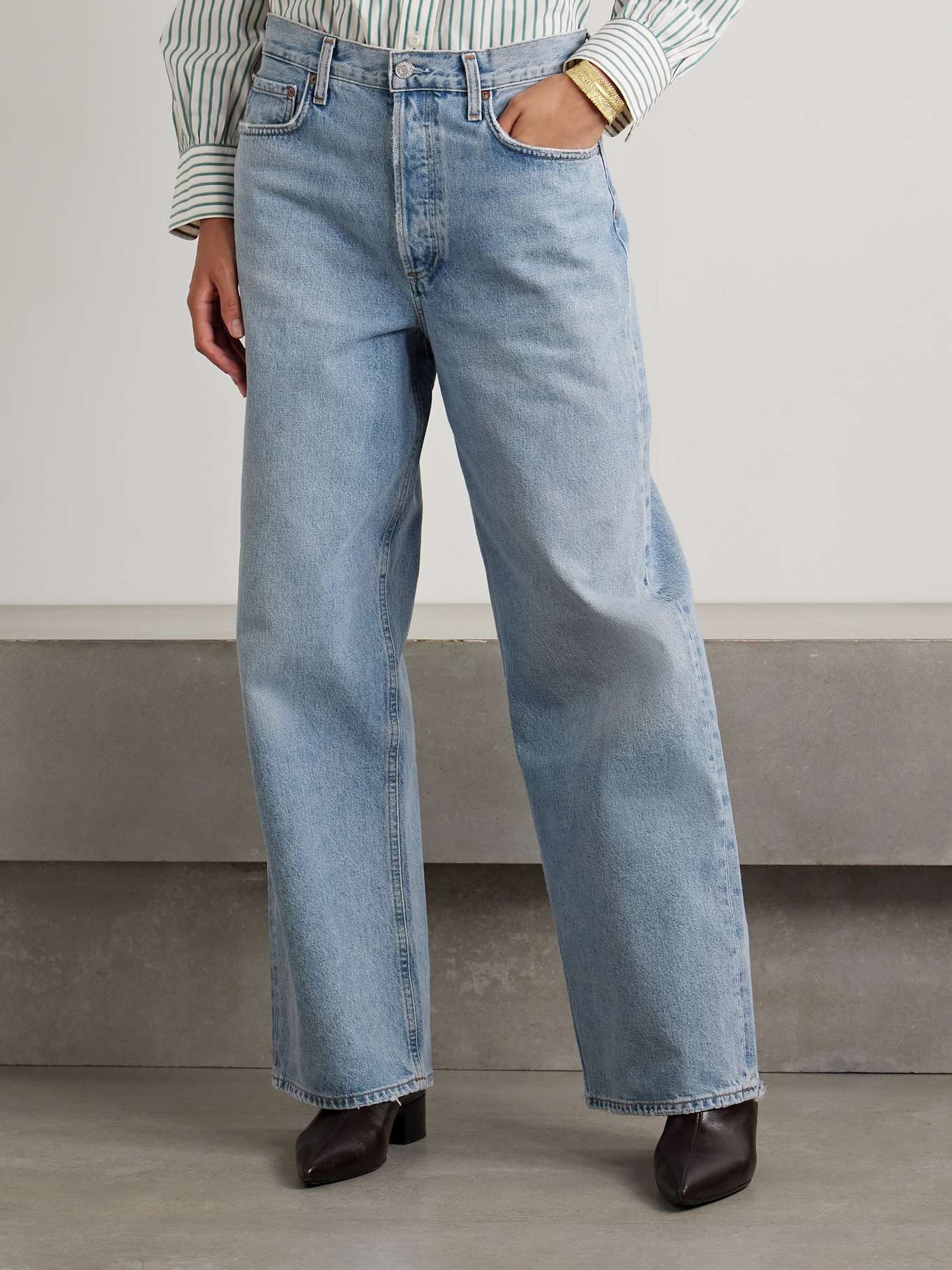 Low Slung Baggy jeans Light denim - 3