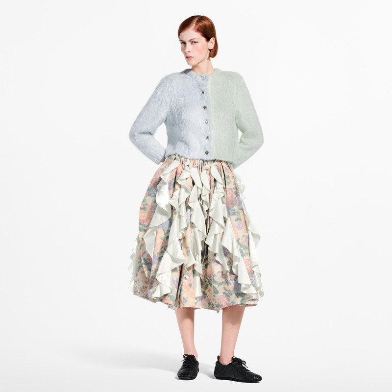 Louis Vuitton Double Jewel Button Brushed Cardigan outlook