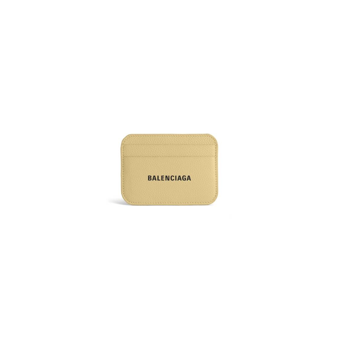 Women's Cash Card Holder in Light Yellow - 1