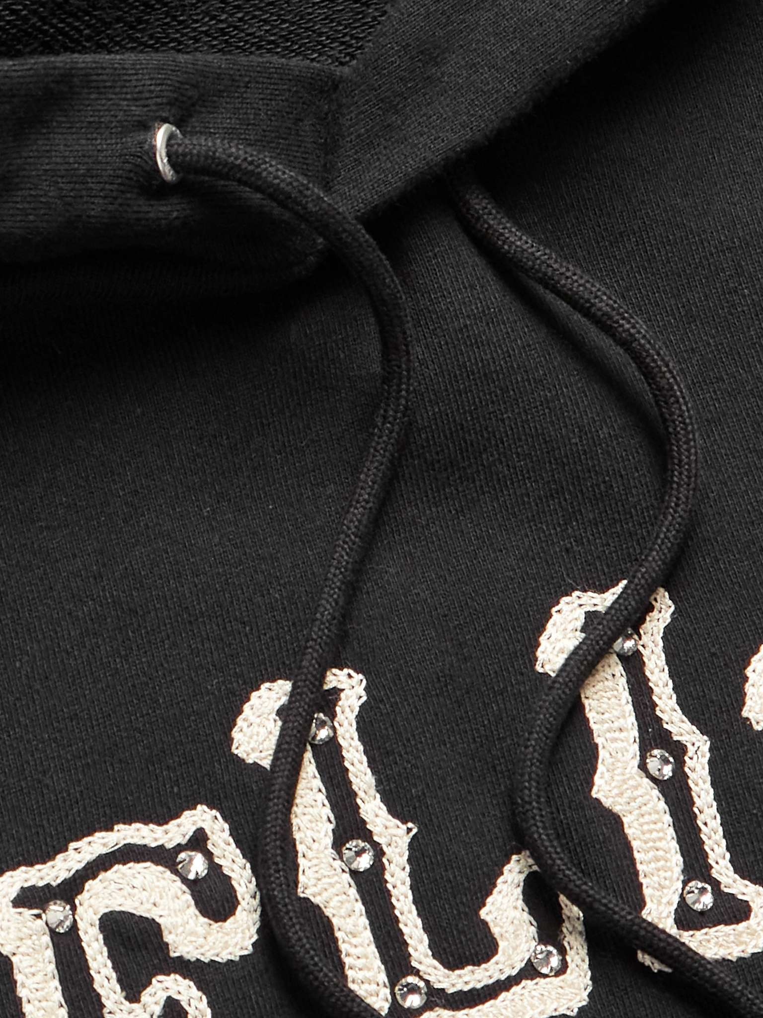 Logo-Print Cotton-Jersey Hoodie - 4