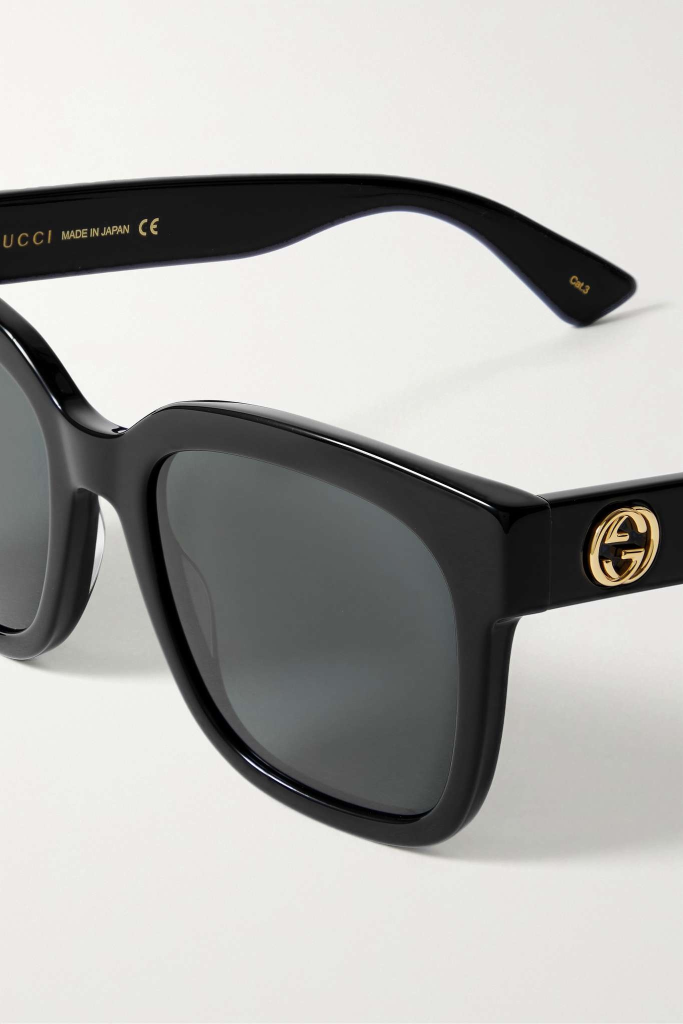 Square-frame acetate sunglasses - 4