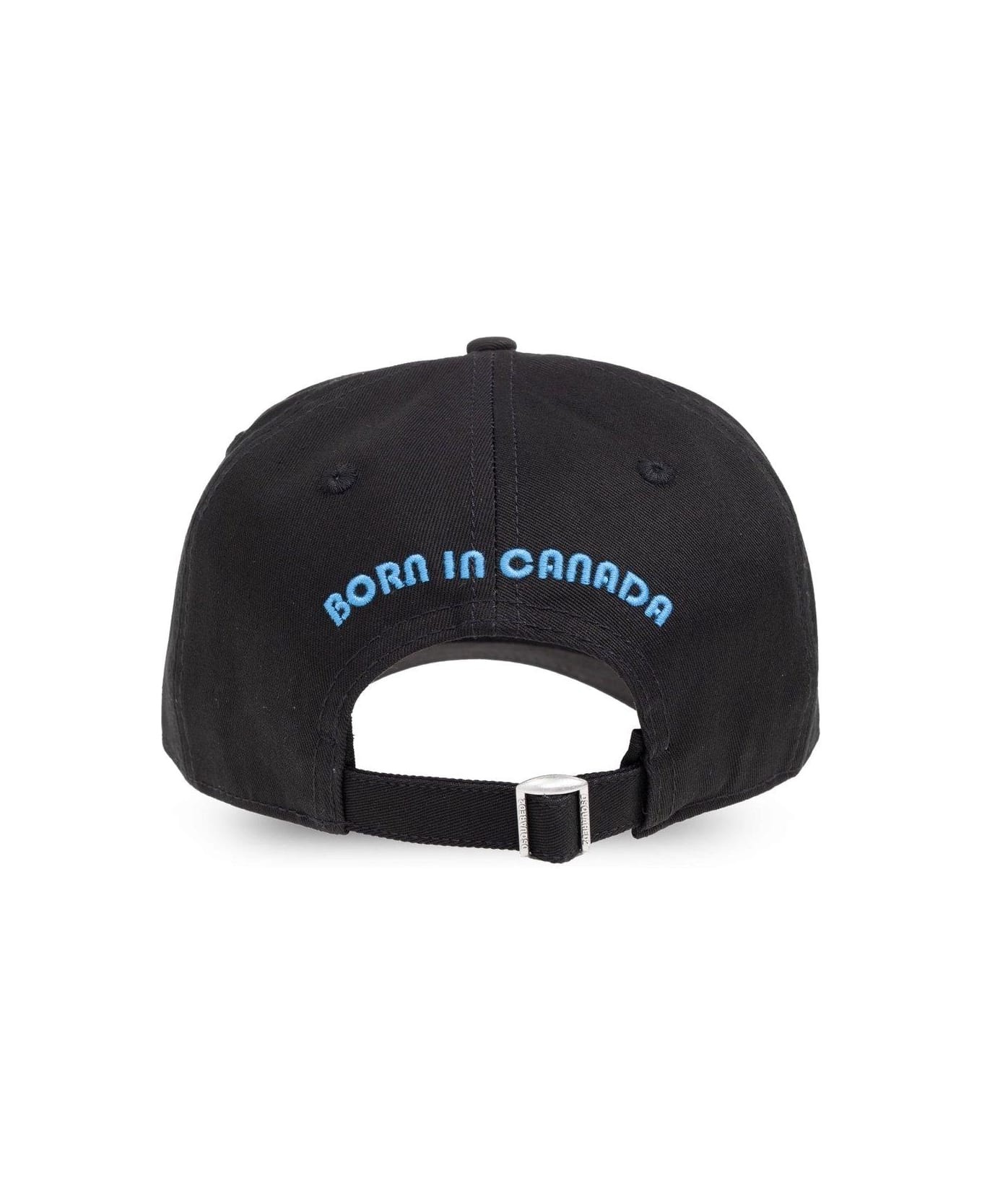 DSQUARED2 Logo Detailed Curved Peak Baseball Cap | italist