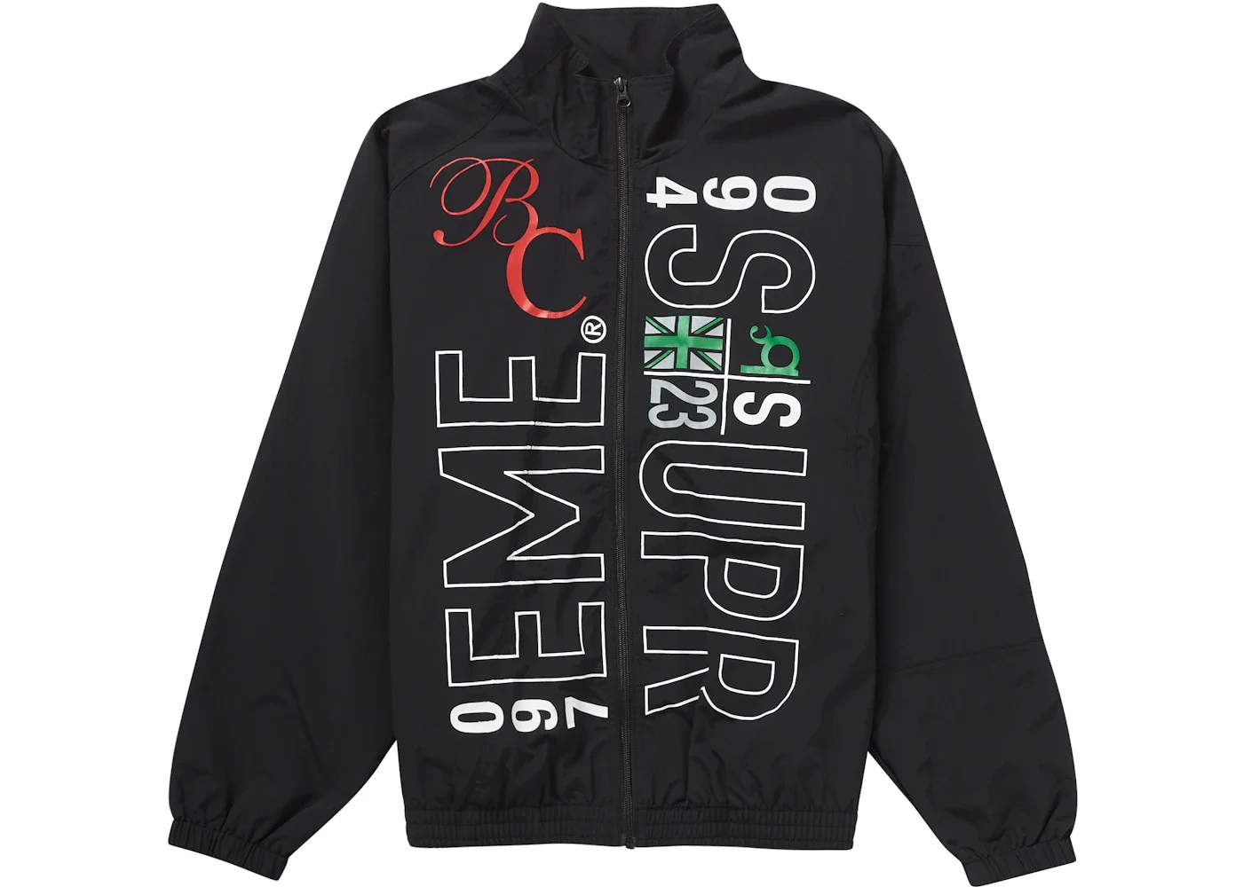 Supreme Bernadette Corporation Track Jacket Black - 1