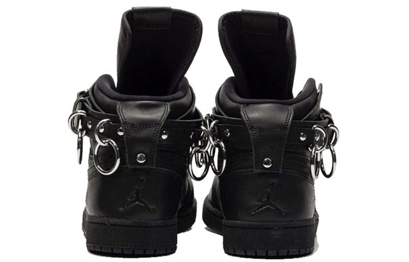 Jordan Air Jordan 1 Retro Strap High x COMME des GARCONS 'Black' CN5738-001 outlook