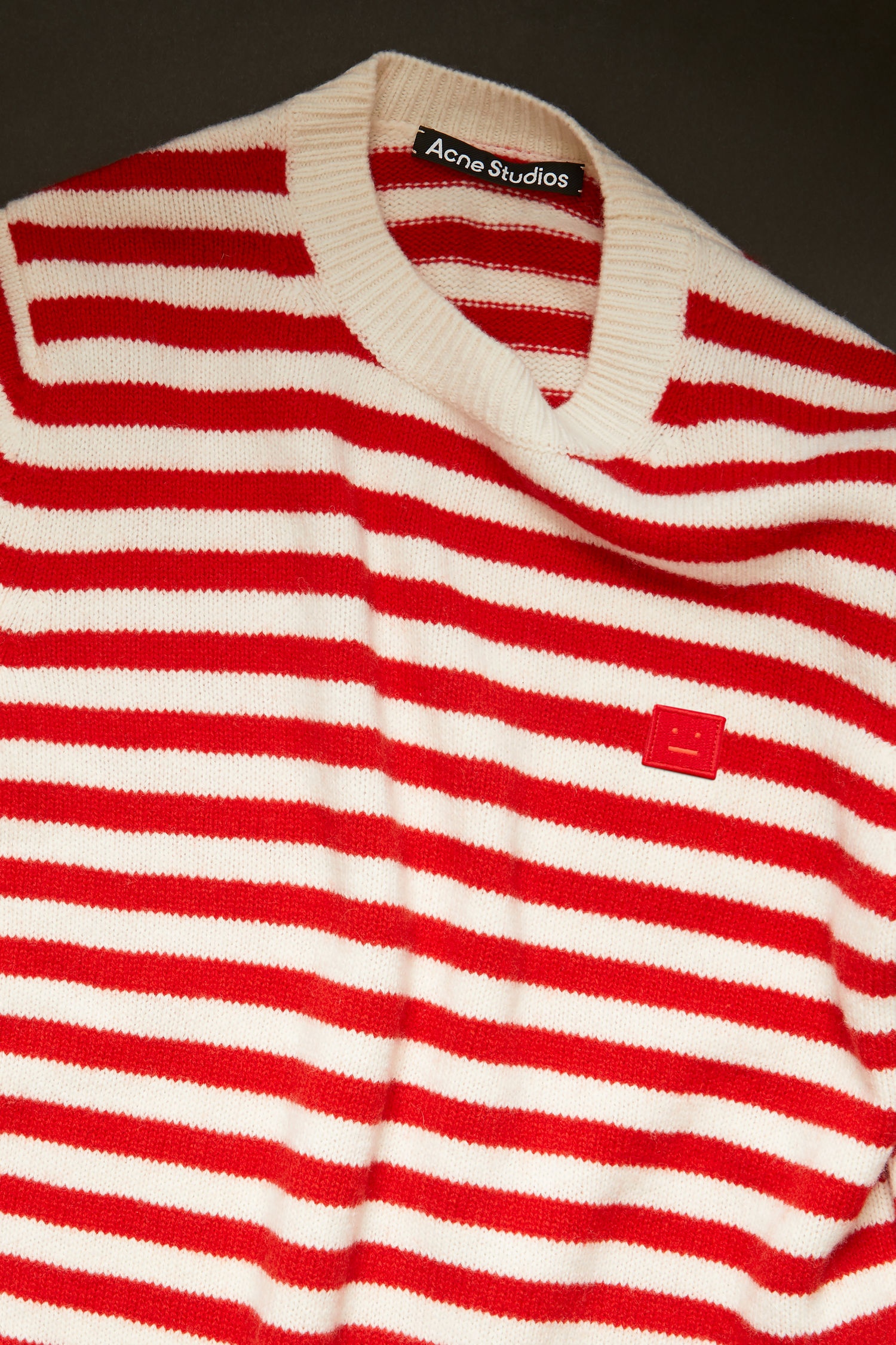 Breton stripe sweater red/white - 6