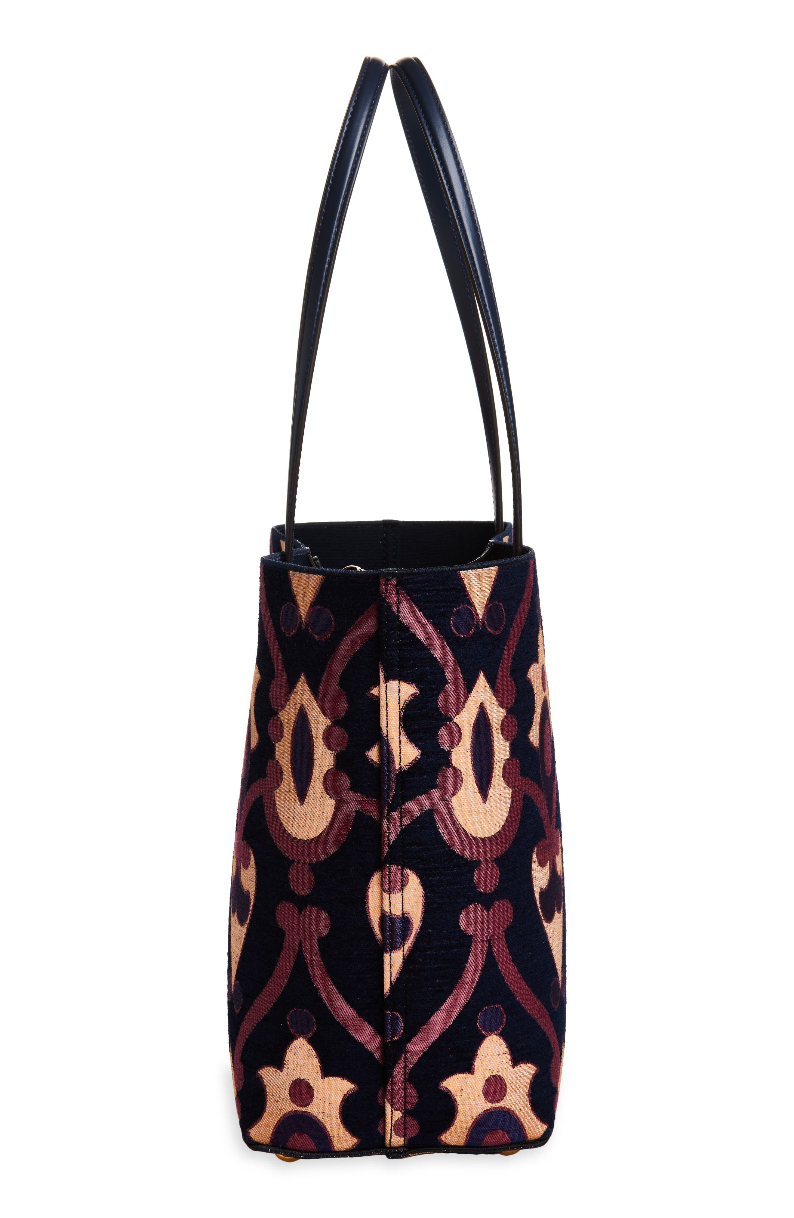 Etro Medium Essential Jacquard Shopper in S9883 Multicolour/Blue at Nordstrom - 5