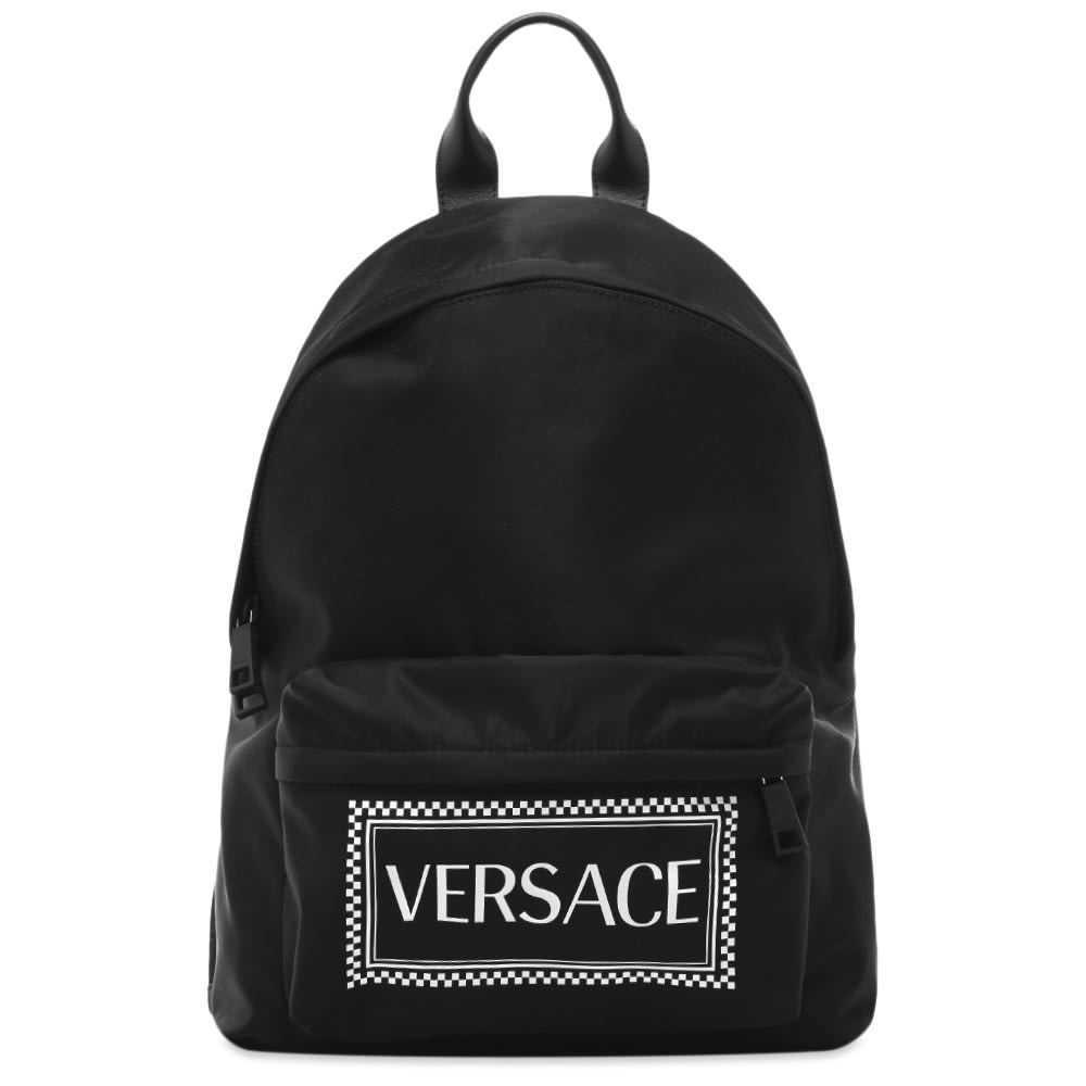 Versace Box Logo Backpack - 1