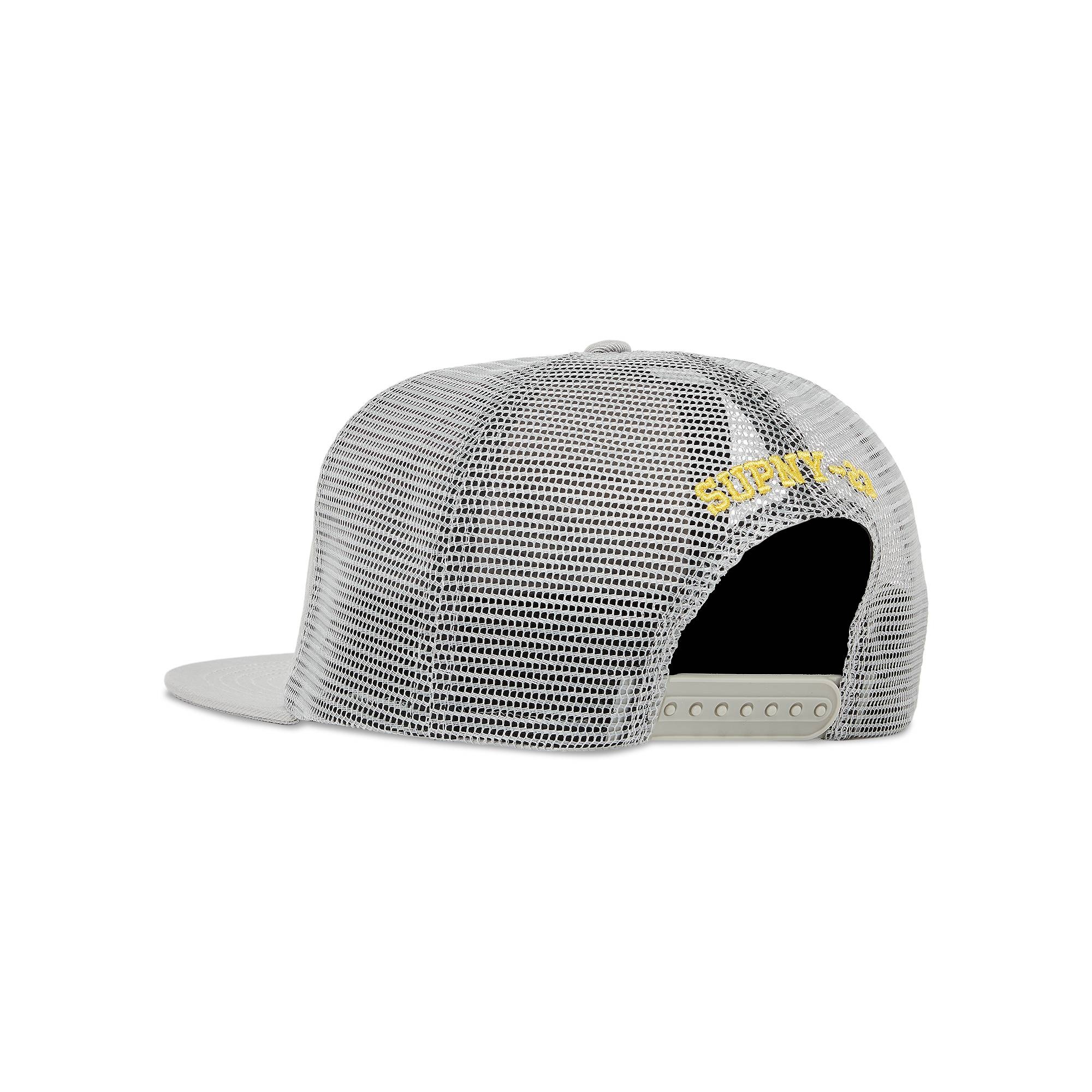 Supreme HOSP Mesh Back 5-Panel 'Grey' - 3