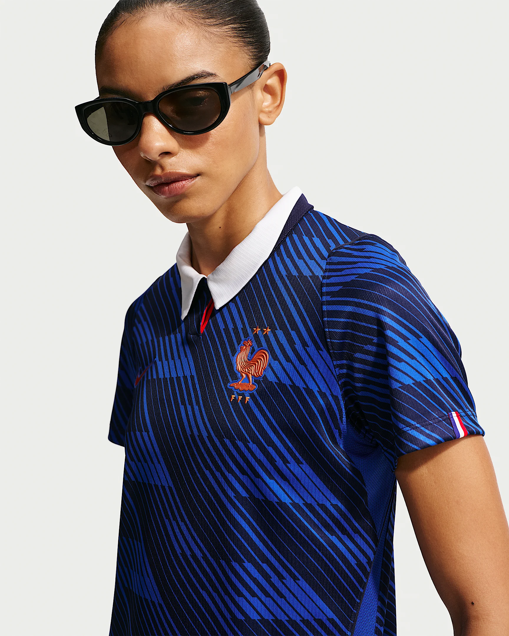France National Team 2026 Stadium Home Women's Nike Dri-FIT Soccer Jersey - 1
