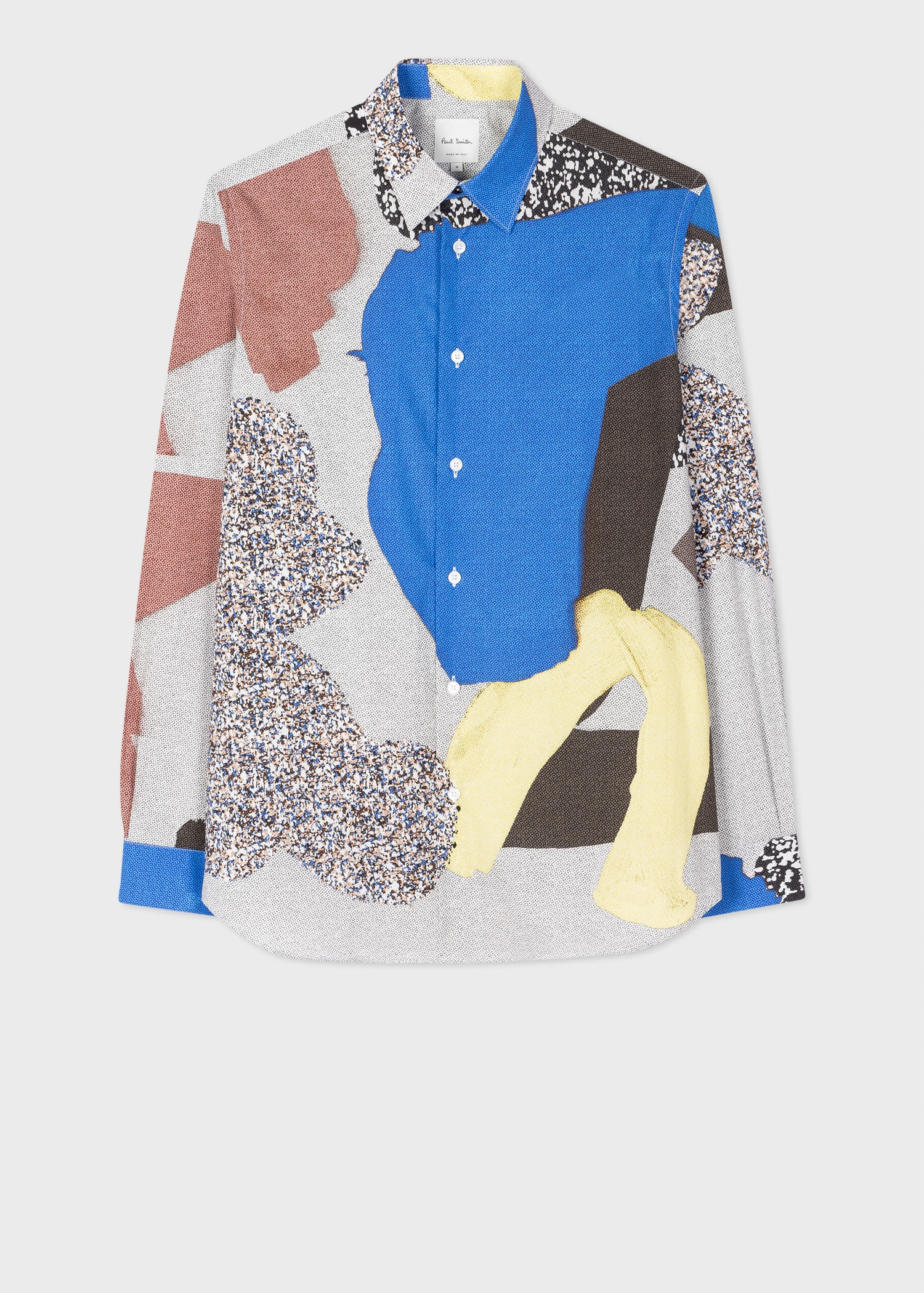 'Rug' Print Cotton Shirt - 1