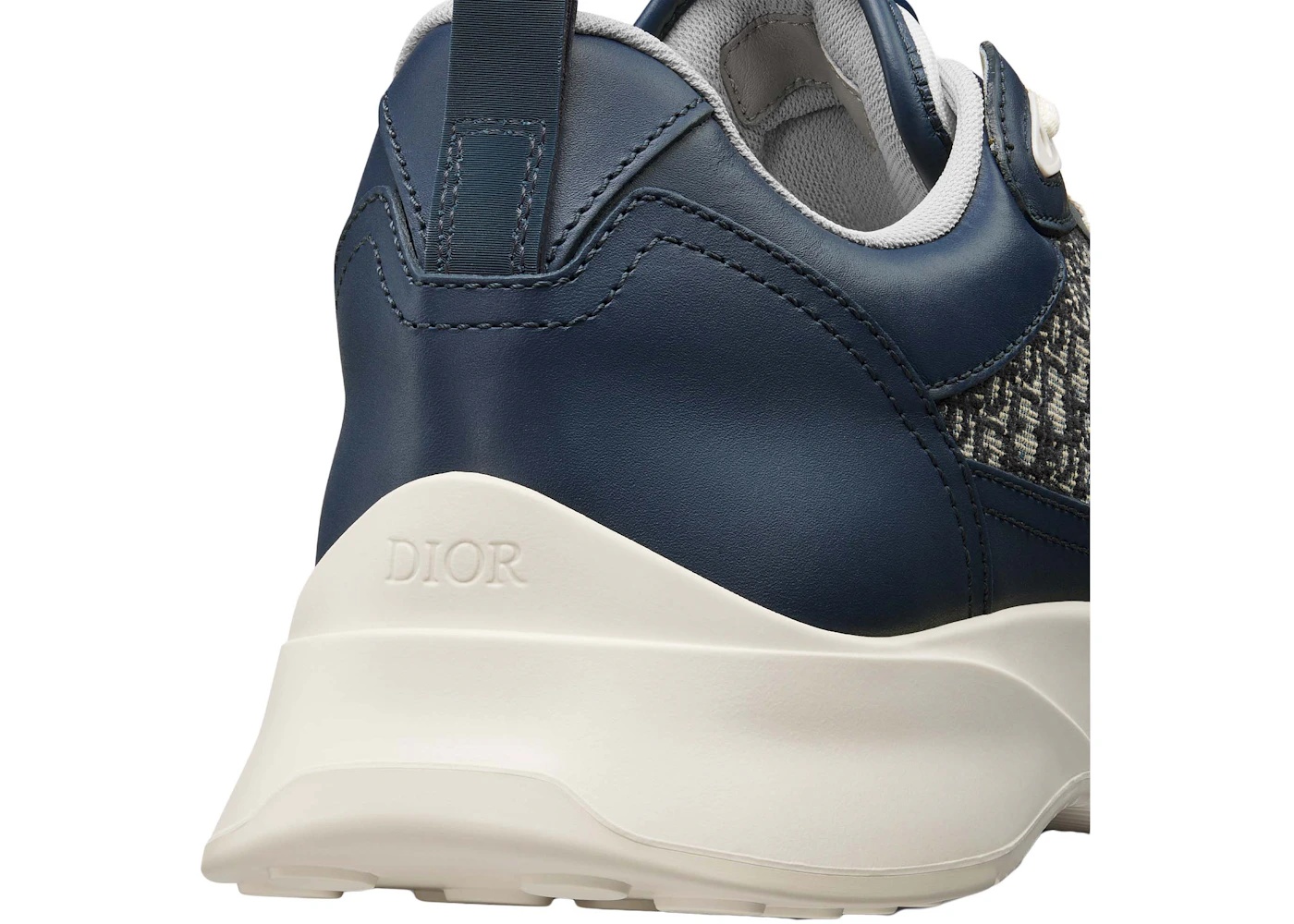 Dior Dior B25 Runner Navy Blue Oblique Jacquard REVERSIBLE