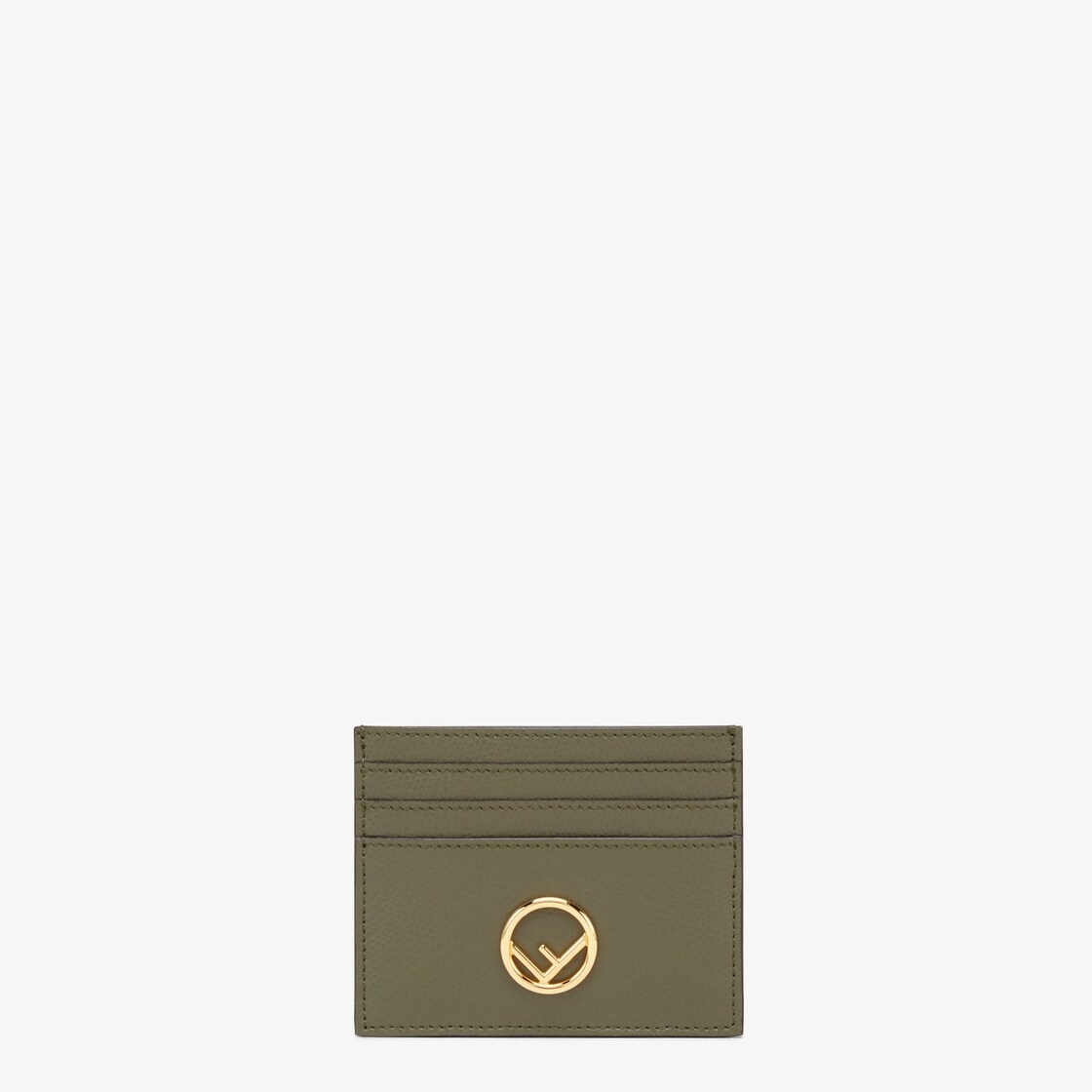 F is Fendi card holder with central compartment and six card slots. Finished with Fendi Roma logo an - 1