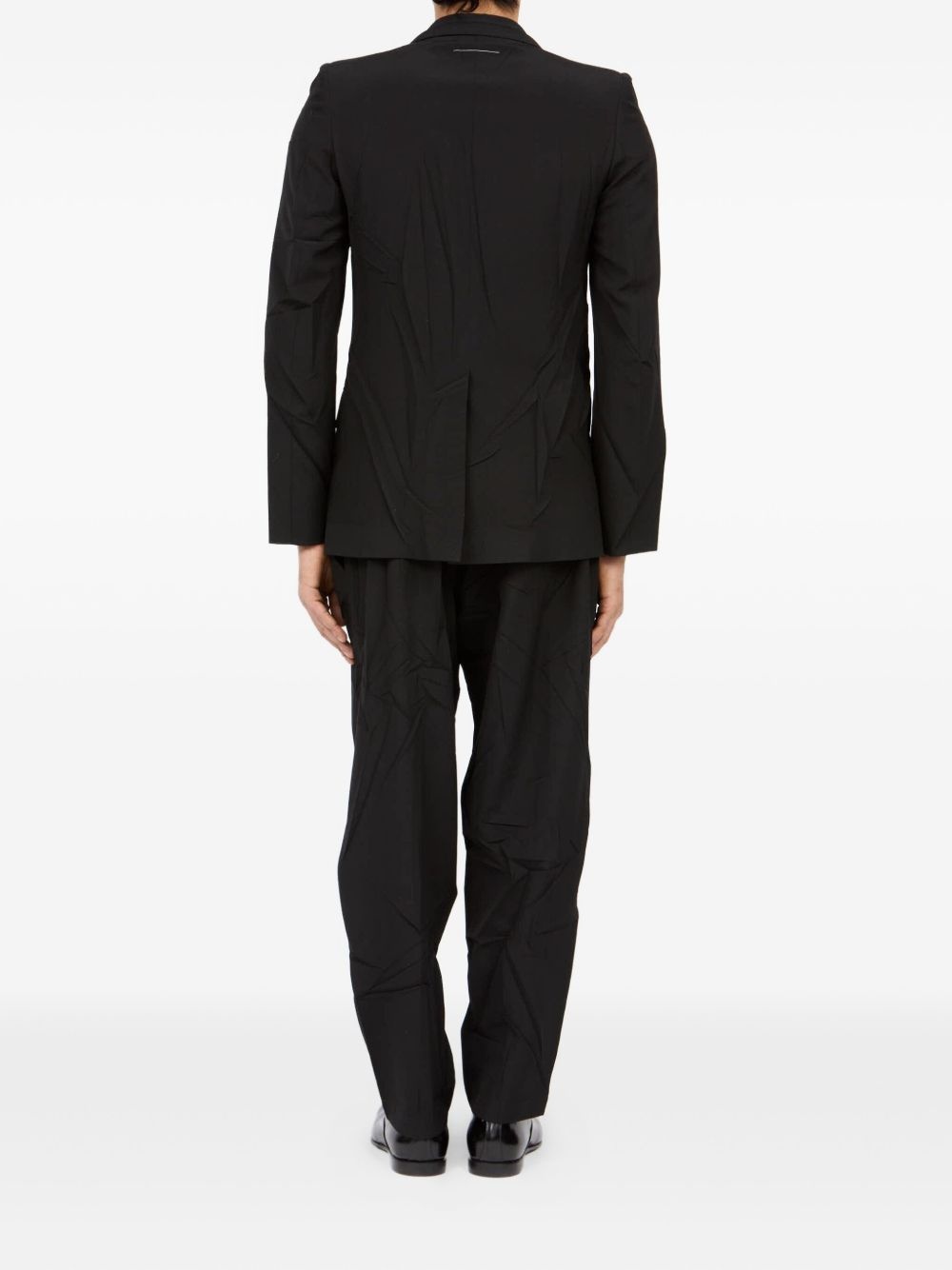 tailored single-breasted blazer - 4
