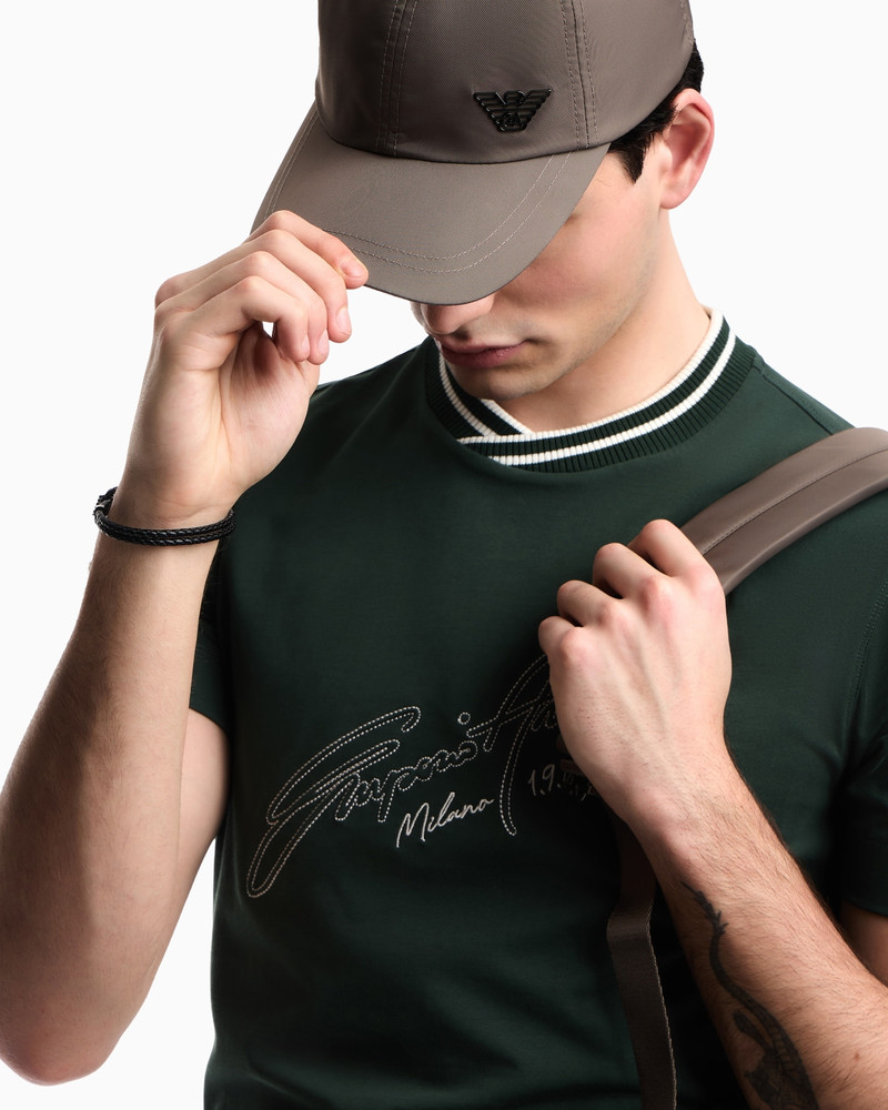 ASV NYLON BASEBALL CAP WITH EAGLE PLATE 4