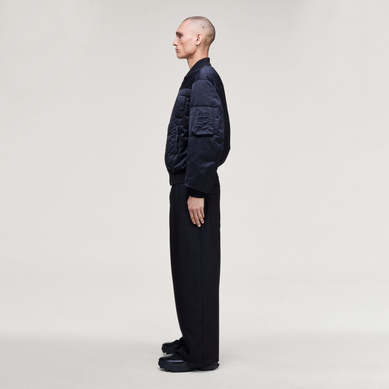 Y-3 SPORT UNIFORM PINSTRIPE TRACK PANTS 4