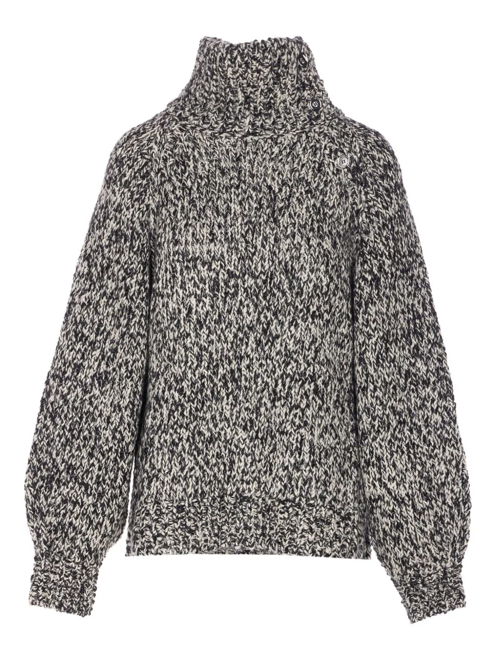 high-neck sweater - 1